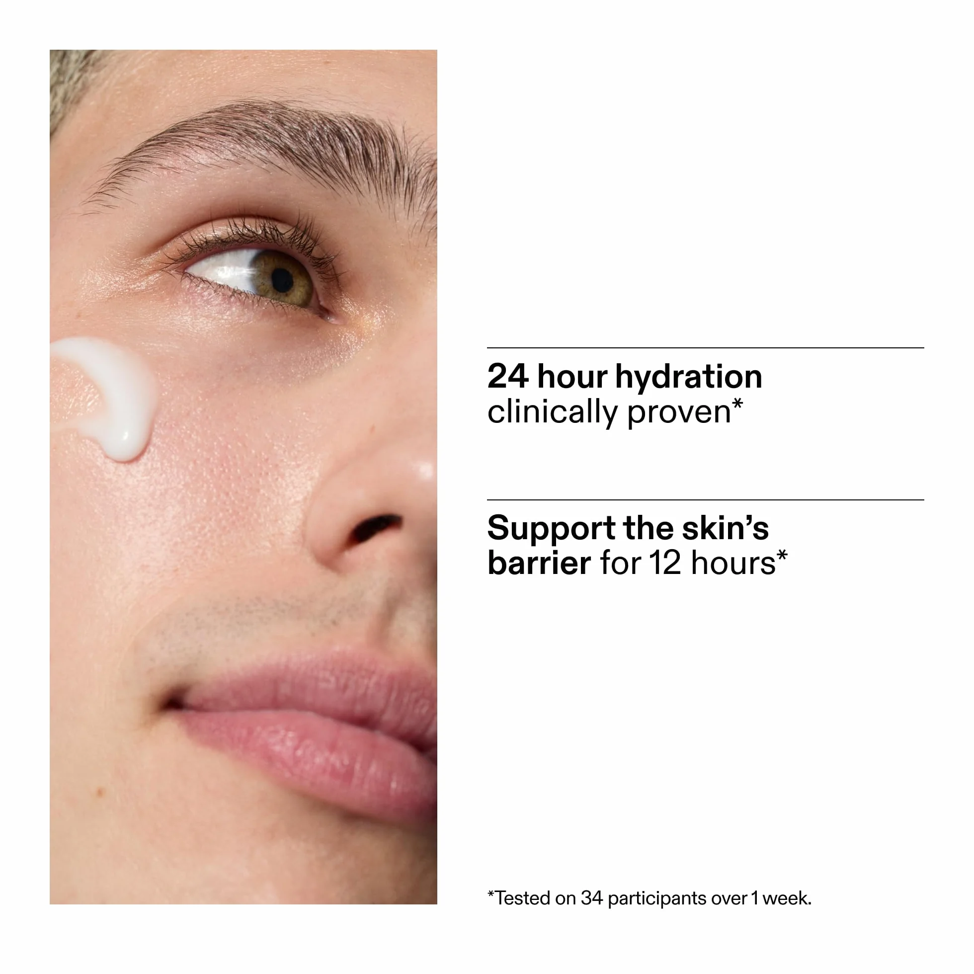 The INKEY List 50 ml nawilżający krem mleczny 50 ml, 5% mleko ryżowe i kwas hialuronowy, łagodna formuła czyszcząca, nie wyciska, nie suszy, nie drażni, rozpuszcza makijaż, wegańskie