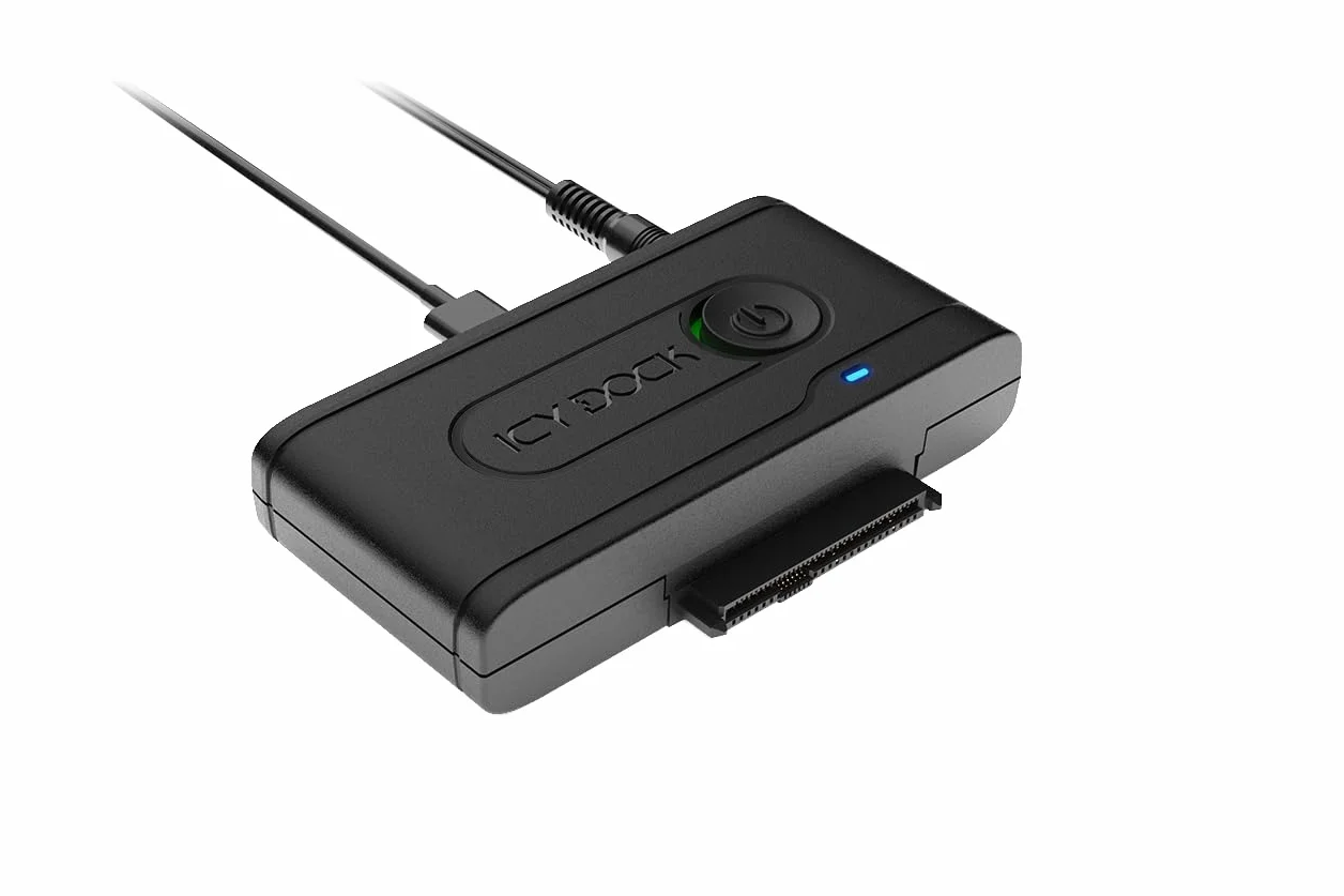ICY DOCK Adapter EZ Ex MB931U-1VB R1-1 x 2,5" U.2 NVMe PCIe SFF-8639 SSD do USB 3.2 Gen2 10 Gbps stacja dokująca/czytnik kompatybilny z Thunderbolt 4