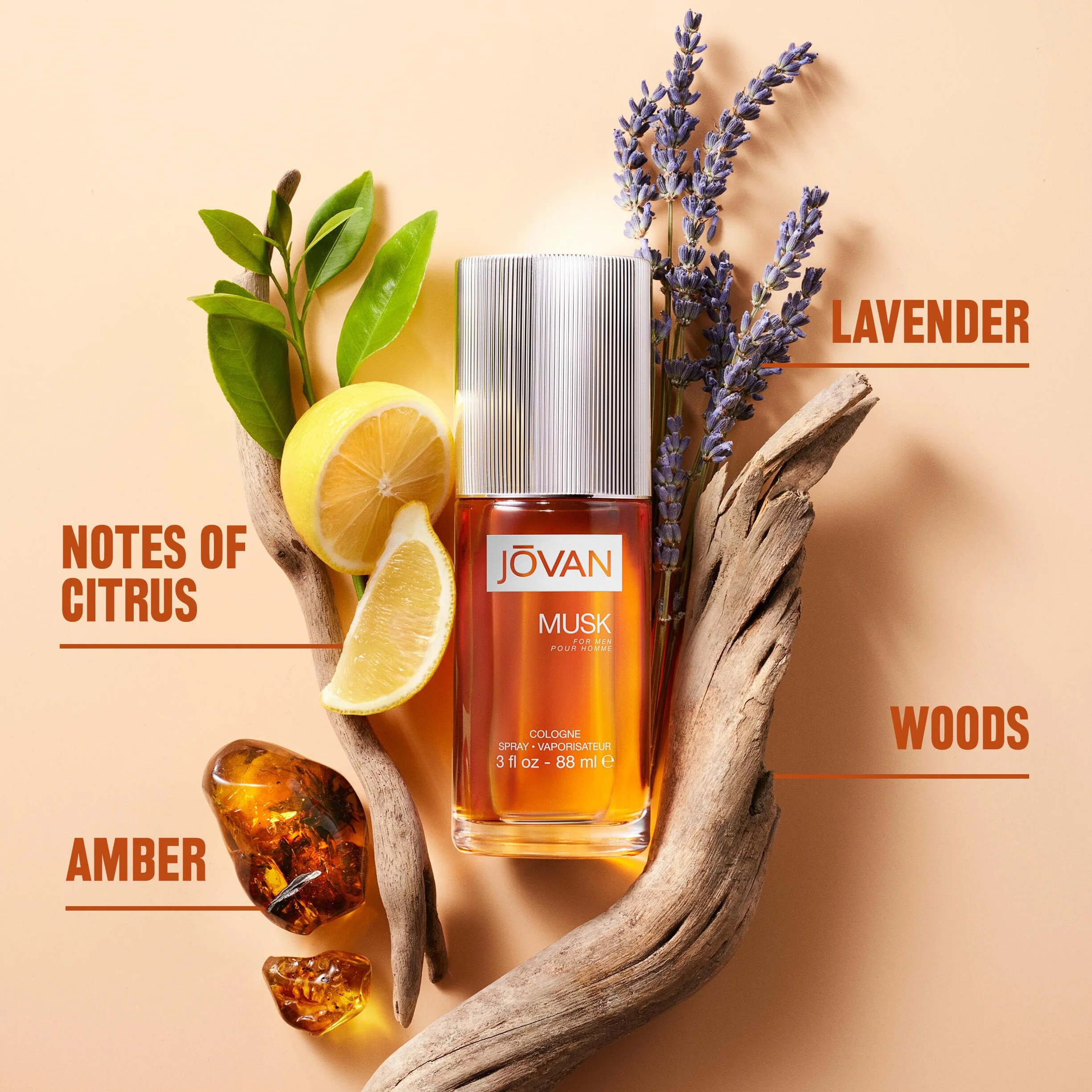 Jovan Piżmo Cologne Spray 88 ml