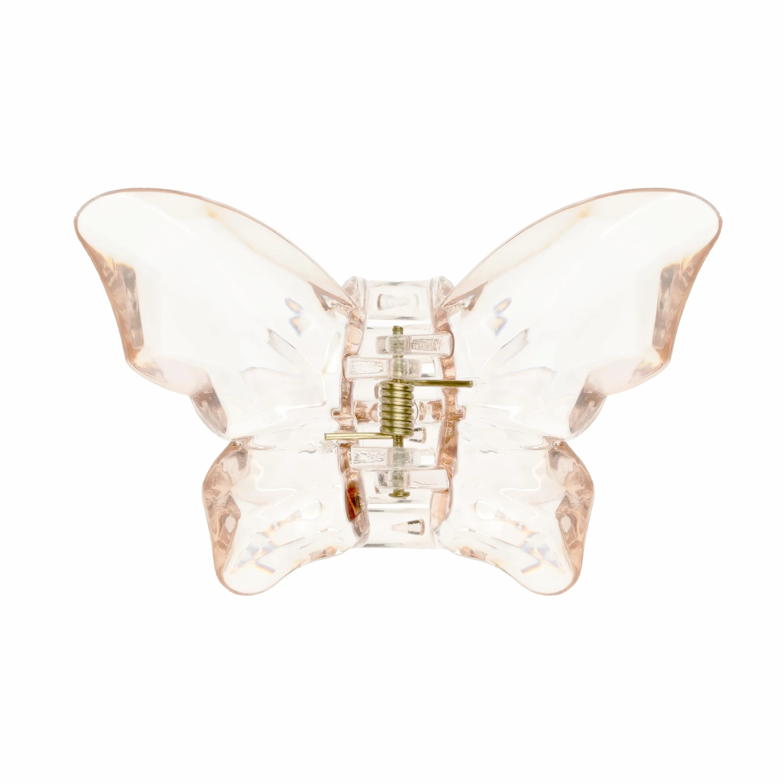 invisibobble Clipstar Diamond Butterfly (1 sztuka) – spinka do włosów dla kobiet i dziewcząt w kształcie motyla – duża spinka do włosów w kolorze różowego złota – do cienkich włosów – elegancki