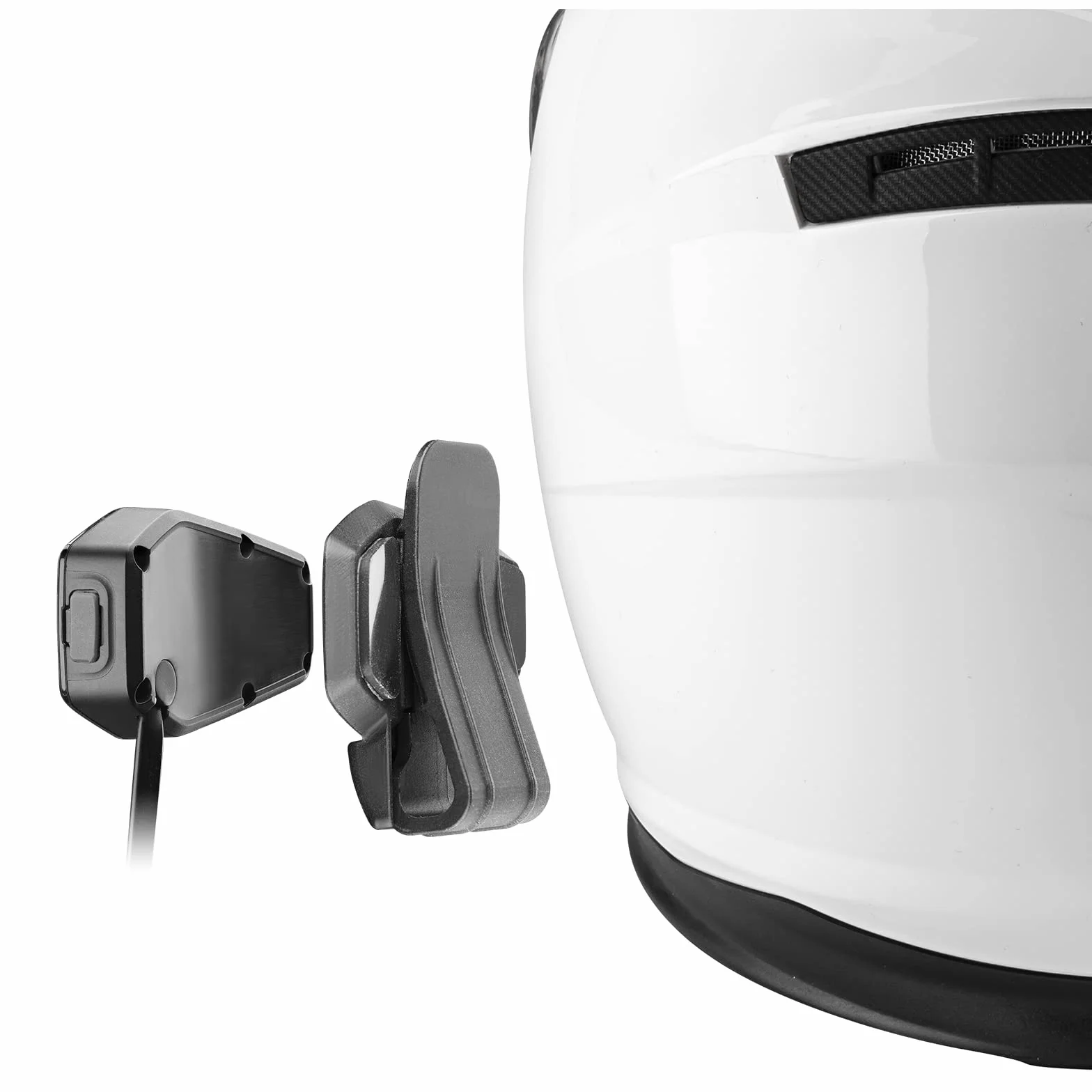 INTERPHONE U-COM3 | Podwójne | Bluetooth 5.1 Motocykl motocyklowy motocykl motocyklowy, 32 mm słuchawki, motocykl I Używam motocykli, odległość 500 m, 10 godzin autonomii, muzyka, GPS, IP67 Waterproof