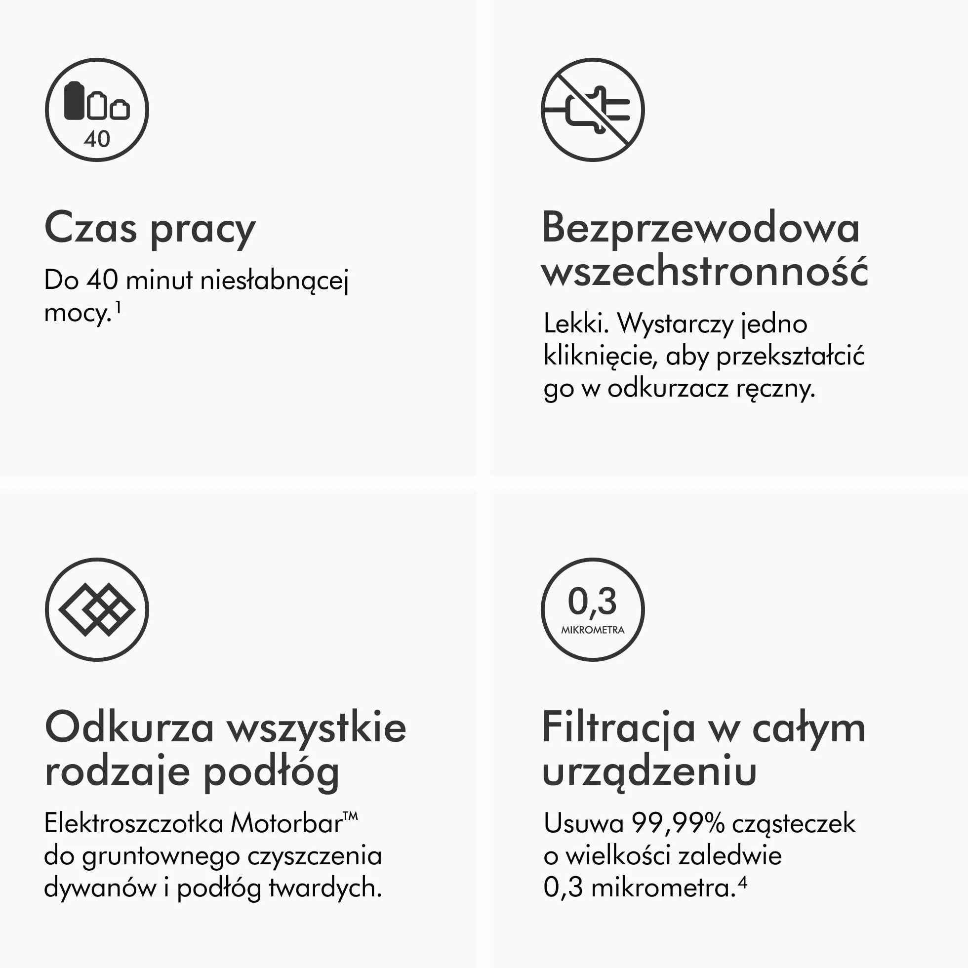 Dyson V8 Advanced Bezprzewodowy Odkurzacz Pionowy Srebro Nikiel
