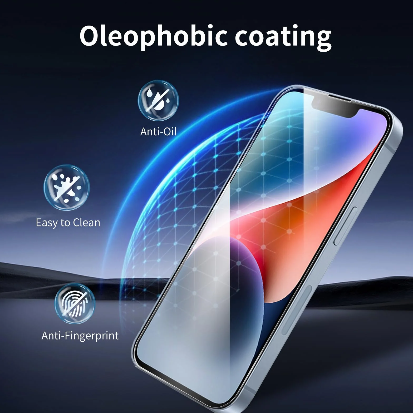 do iPhone 14 z 3 sztukami szkła pancernego i 3 elementami ochrony aparatu, przezroczyste HD, odporne na zarysowania, kompatybilne z etui, twardość 9H, bez pęcherzyków powietrza