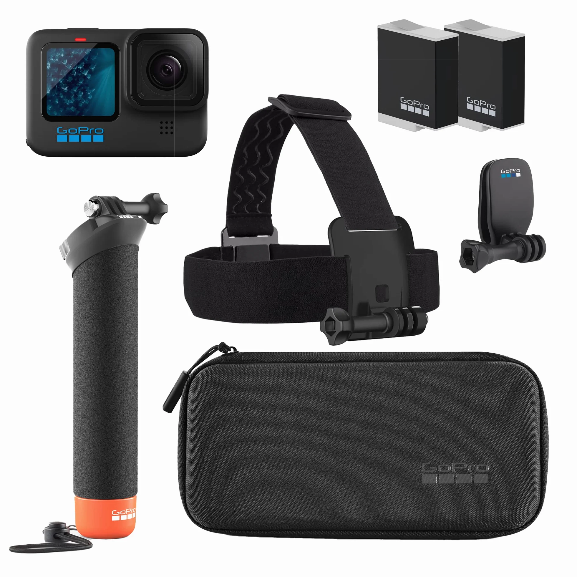 Gopro Hero11 CHDRB-111-RW Kamera Sportowa z Akcesoriami, Czarny, 27 MP