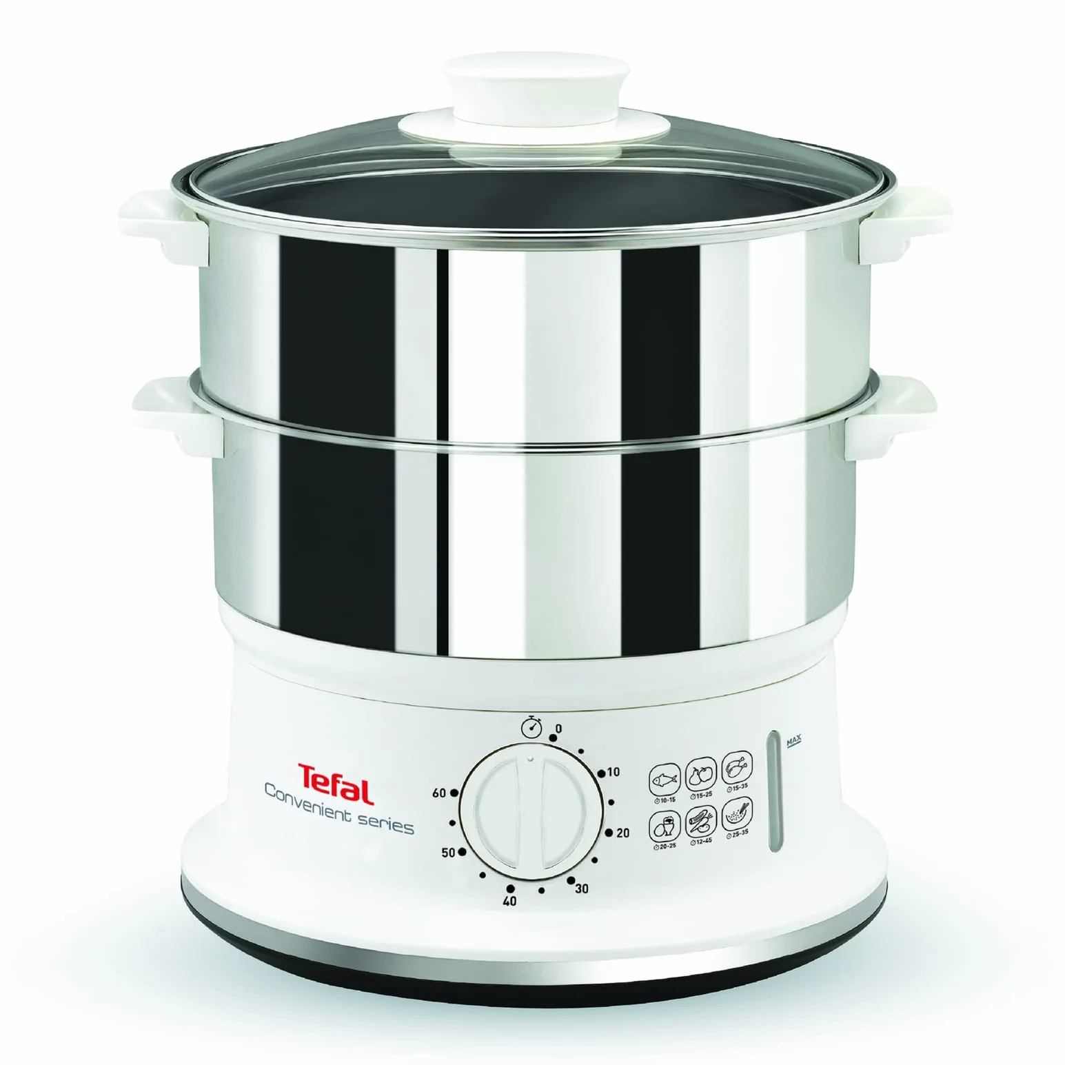 TEFAL VC1451 Parowar 6 L 900 W z timerem i wskaźnikiem wody