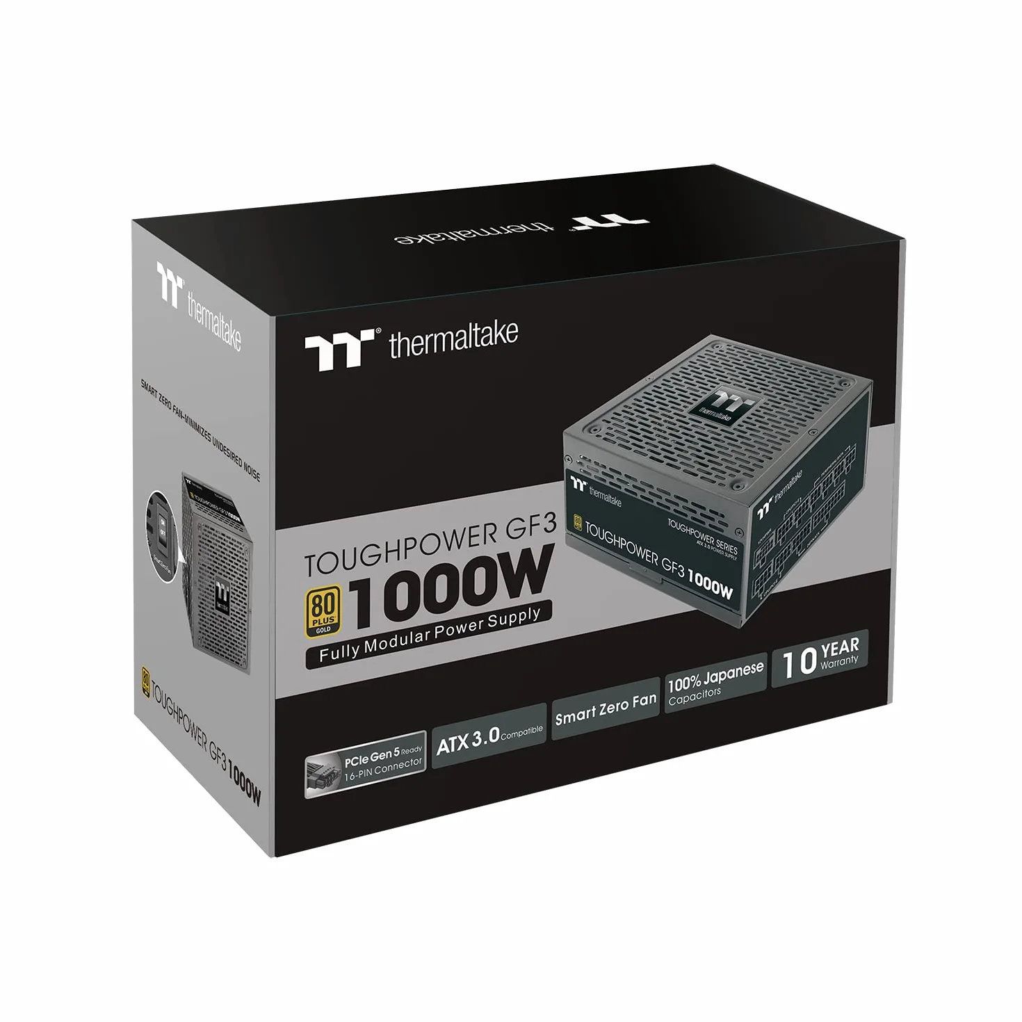 Thermaltake Thoughpower Gf3 1000W - Tt Premium Edition PS-TPD-1000FNFAGE-4 Zasilacz Pc, Czarny