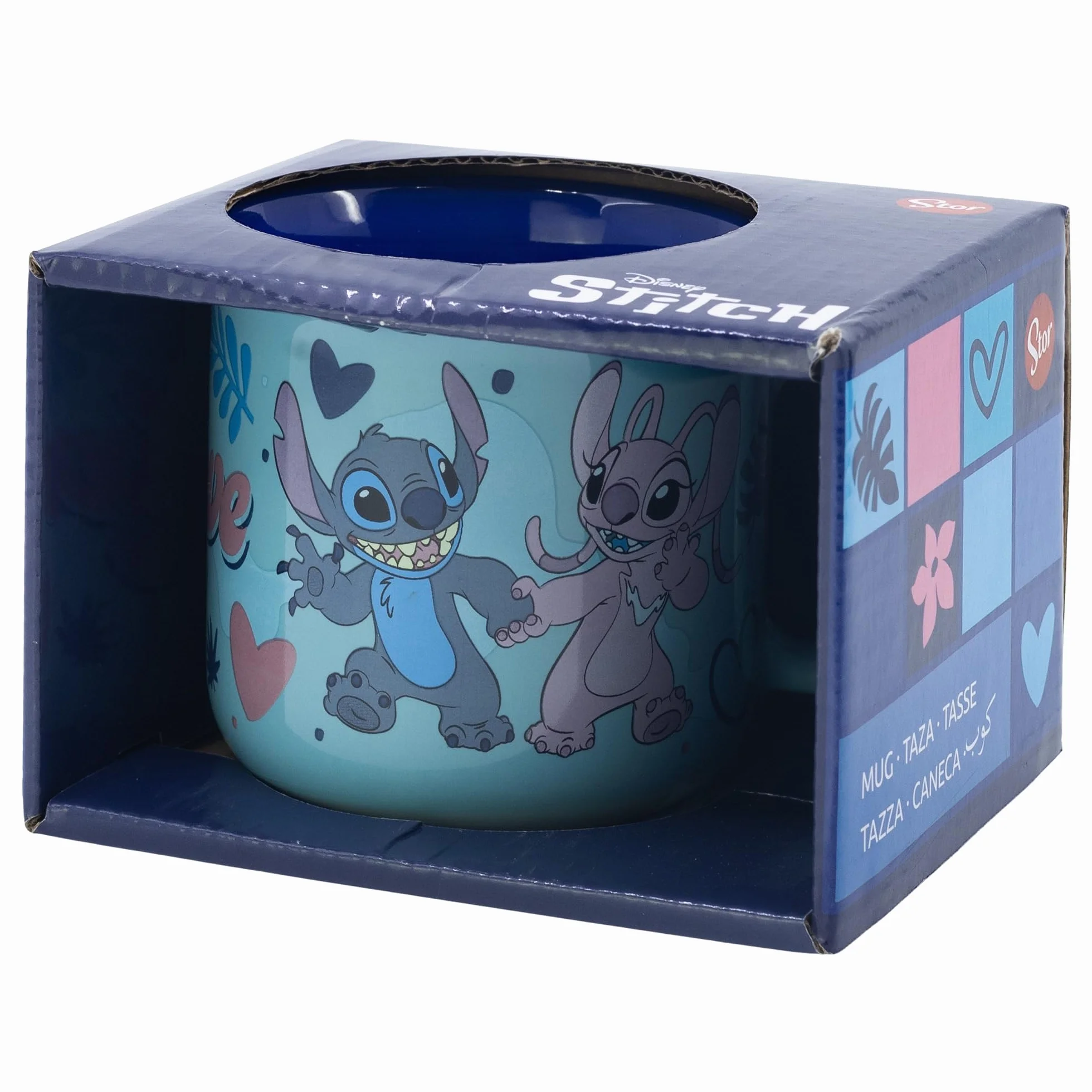 Kubek ceramiczny 355 ml w pudełku prezentowym Stitch