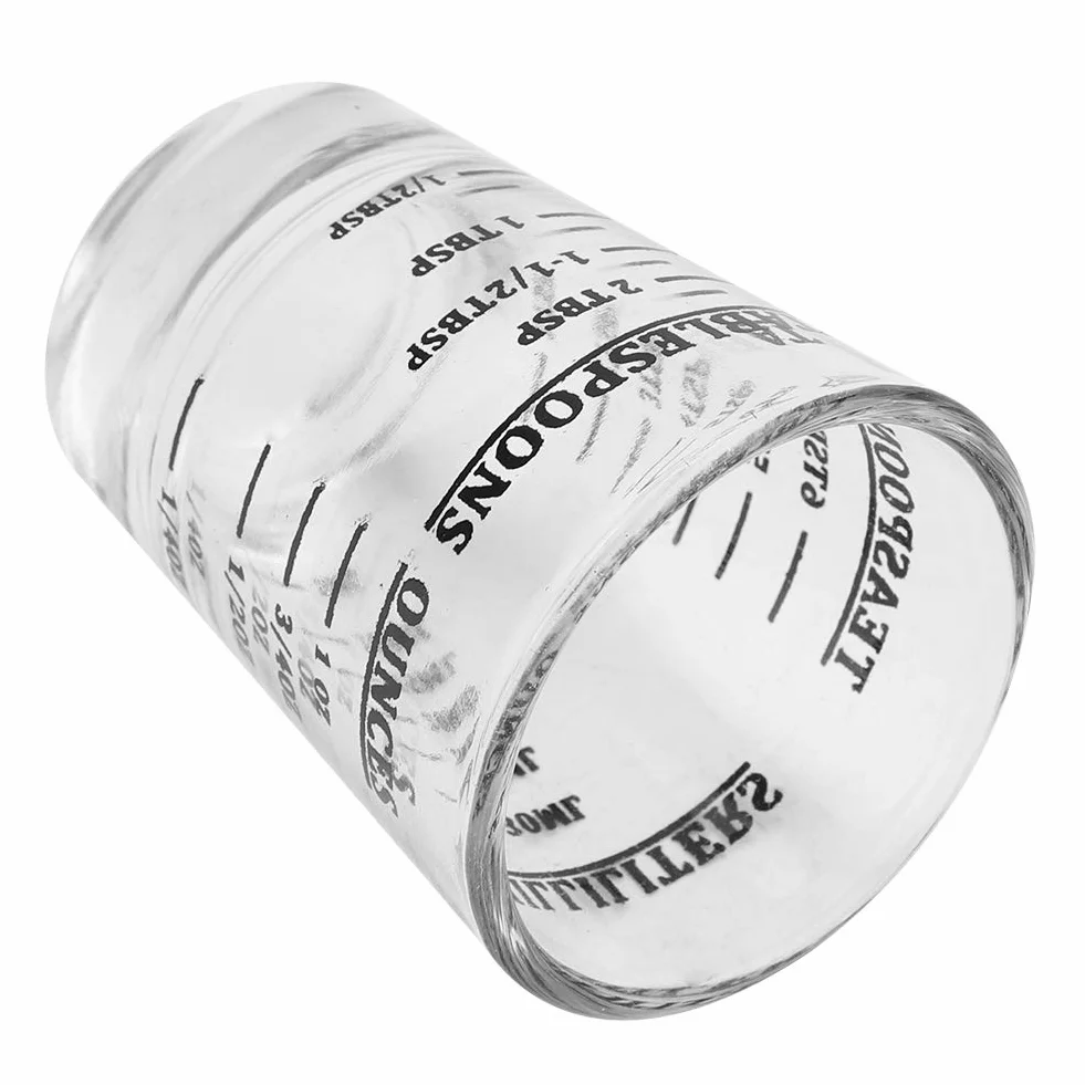 Szklana Miarka 1 Oz 30 Ml 4 Wagi Narzędzie Kuchenne