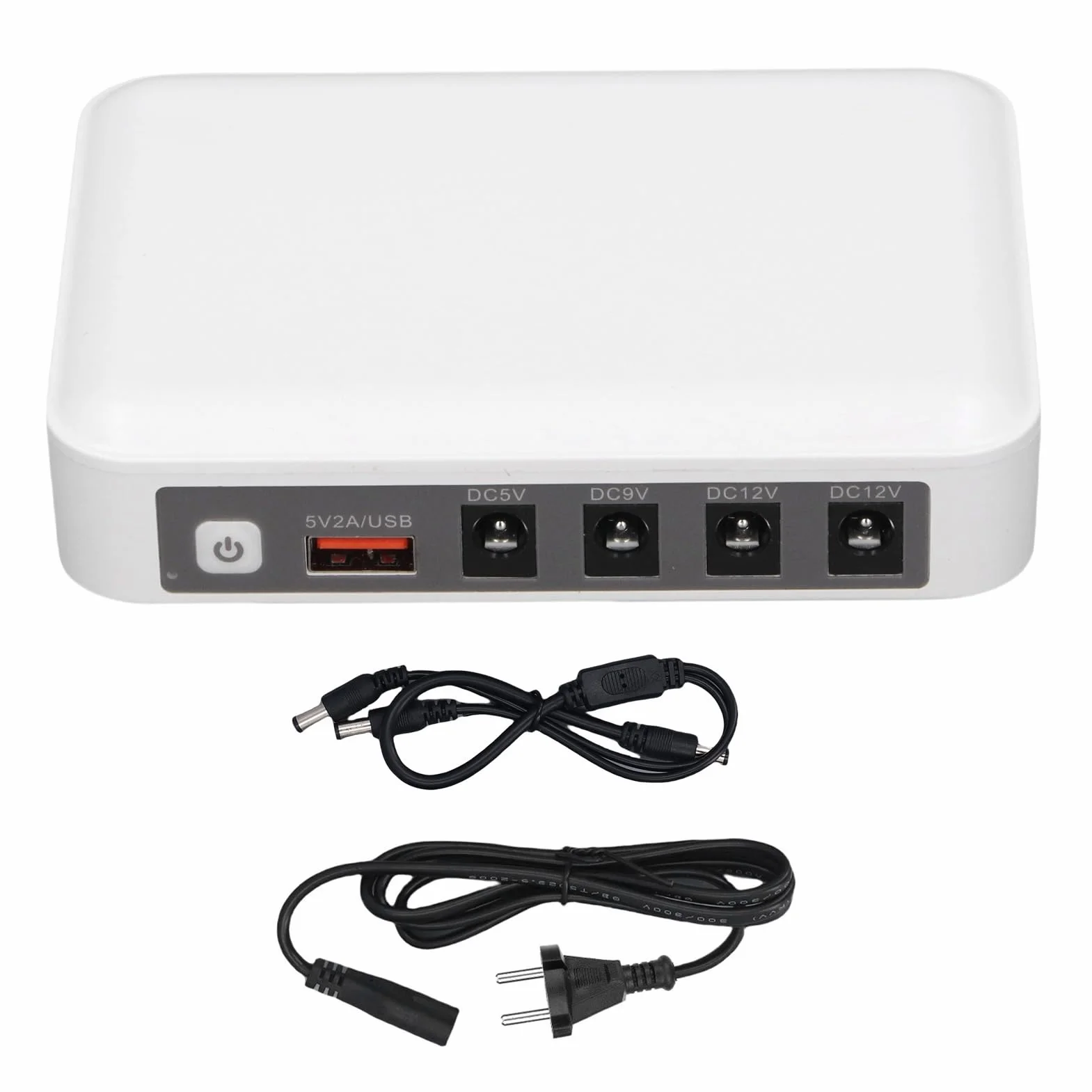 Mini UPS 6000 MAh Nieprzeprzepuszczalny Zasilacz Bateria Kopii Zapasowa DC 5V/9V/12V Wyjście dla Modemu Routera z Akumulatorem Litowym do Biura Domowego (wtyczka UE)