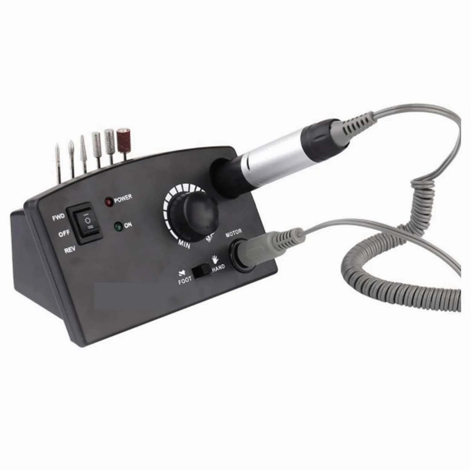 Elektryczny pilnik do paznokci 35000 obr./min elektryczna wiertarka do paznokci elektryczna maszyna do manicure wiertła akcesoria zestaw do Pedicure ceramiczne wiertło do paznokci narzędzia do paznokc