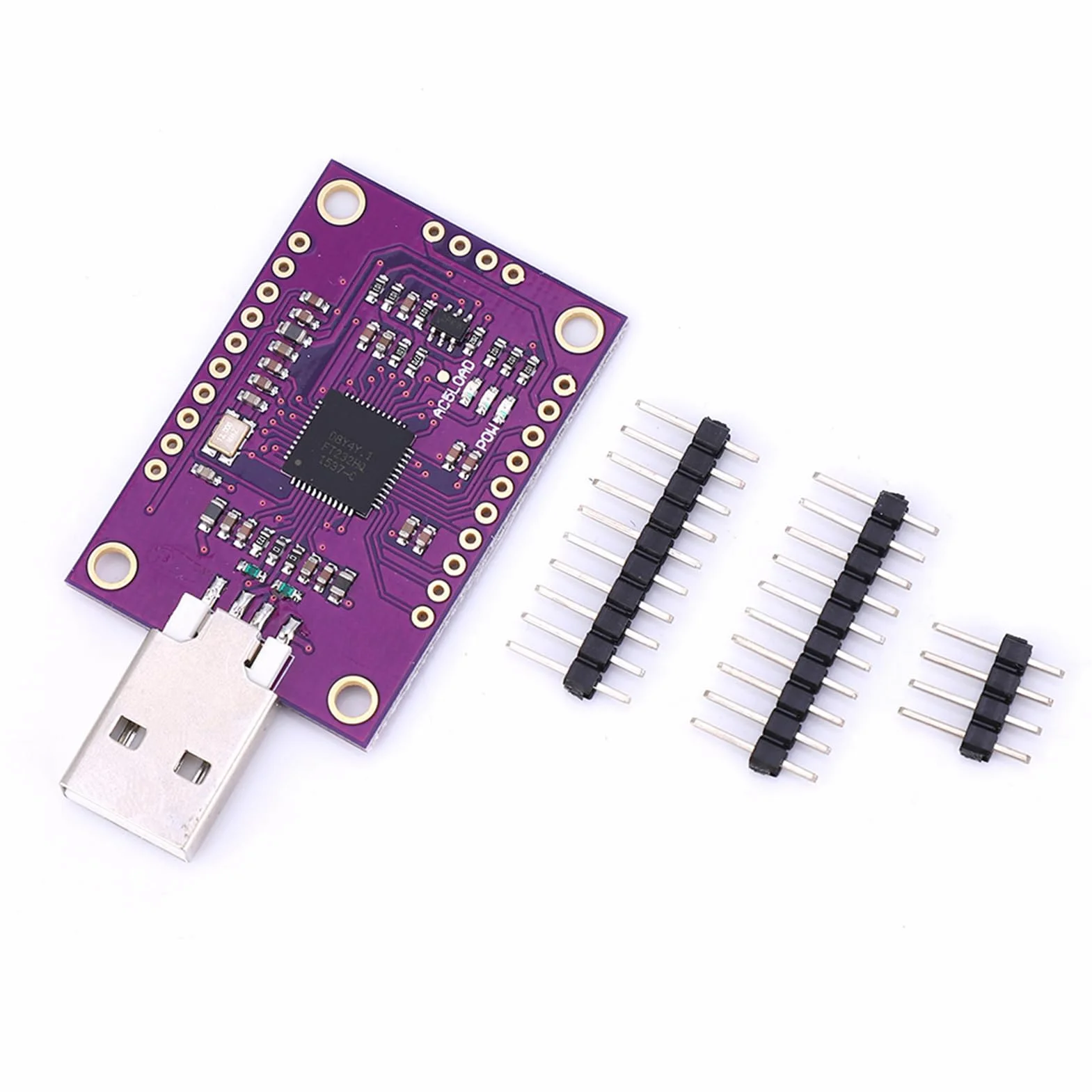 Cjmcu Ft232H Szybki Wielofunkcyjny Moduł Usb Do Jtag Uart Fifo Spi I2C Moduł Do Debugowania I Programowania,Moduł
