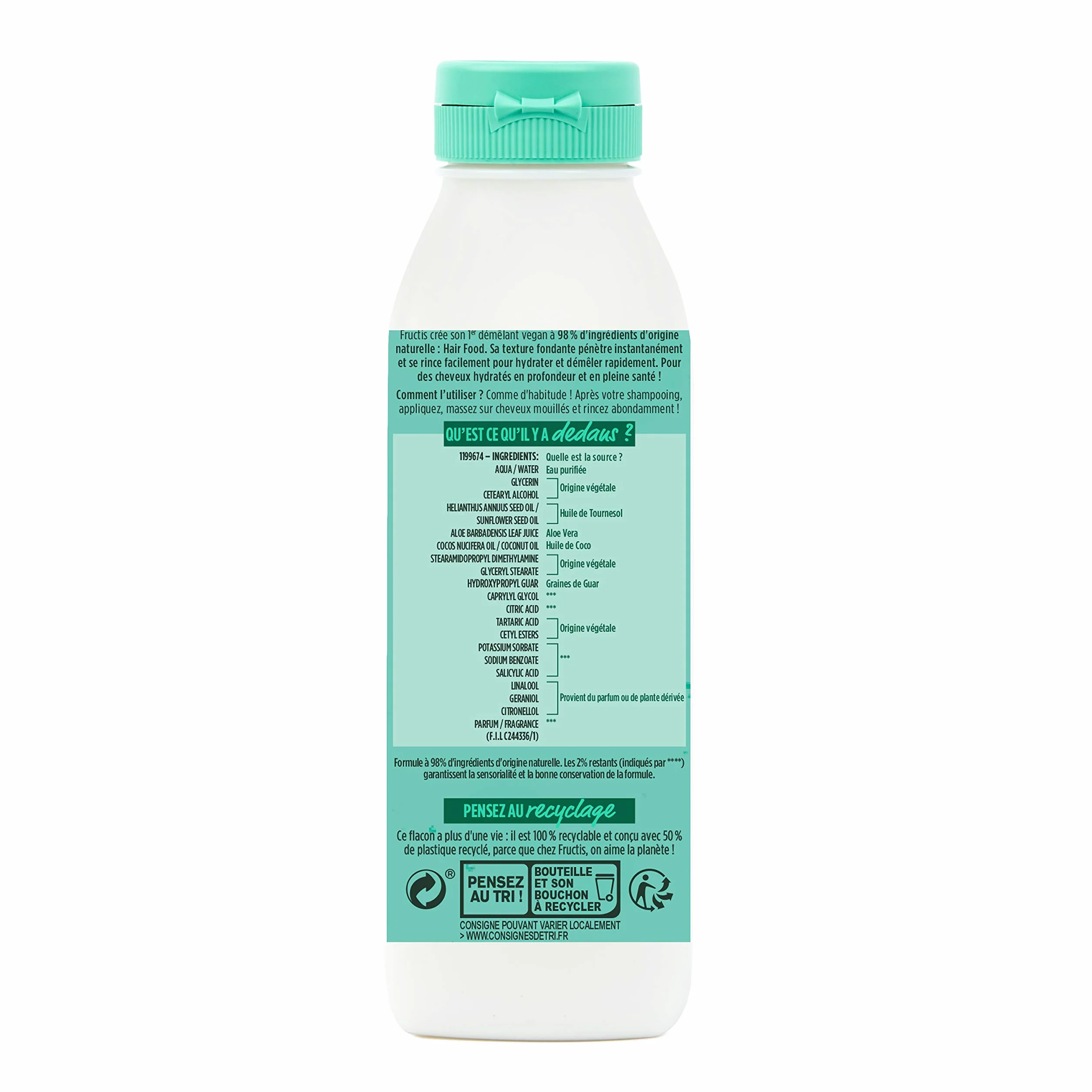 Garnier Fructis Hair Food pielęgnacja, nawilżająca, z aloesem, do suchych włosów, 350 ml