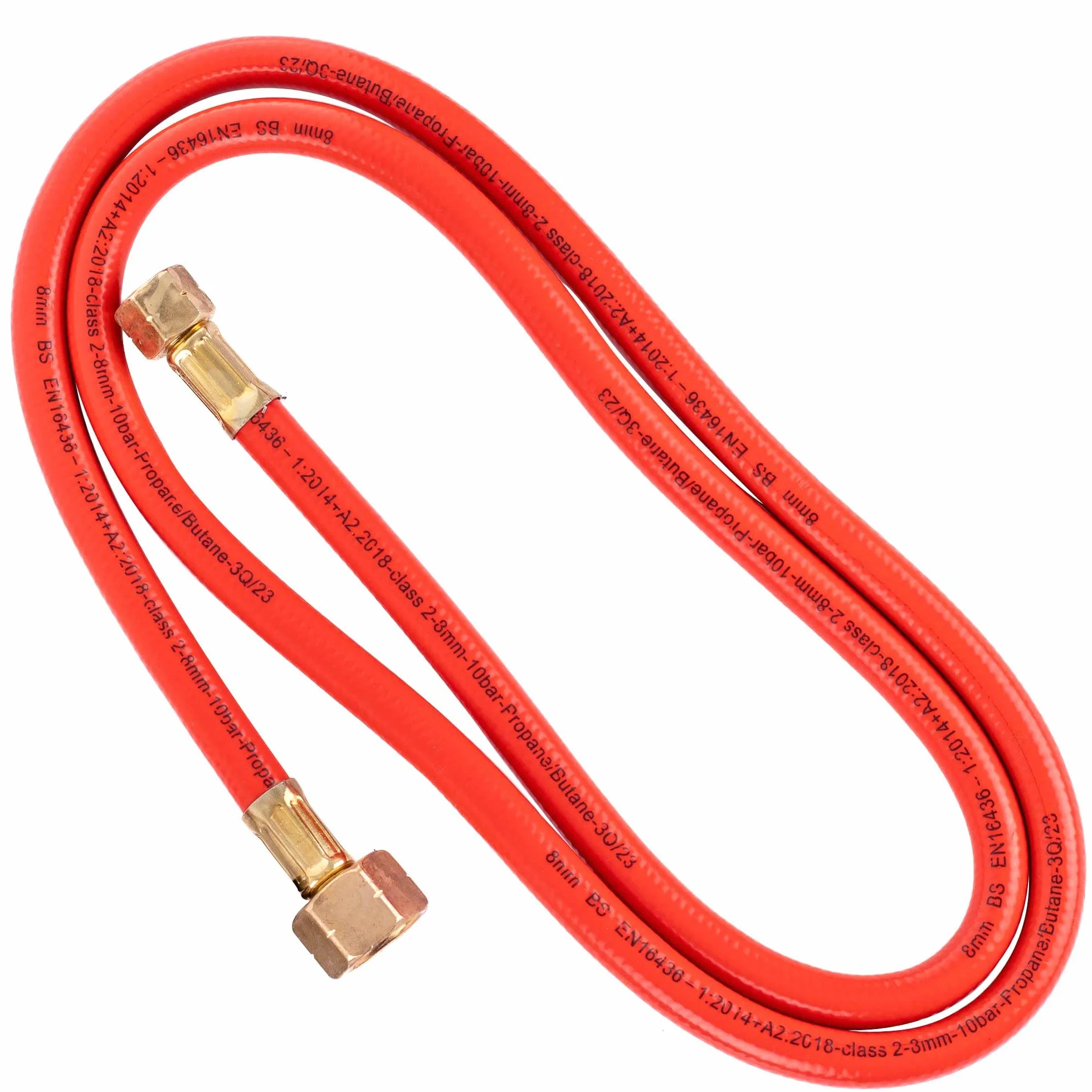 TC TECHNIC Wąż 1,5 m gaz propan butan duża butelka 11 kg 3/8" LH-W21,8x1/4