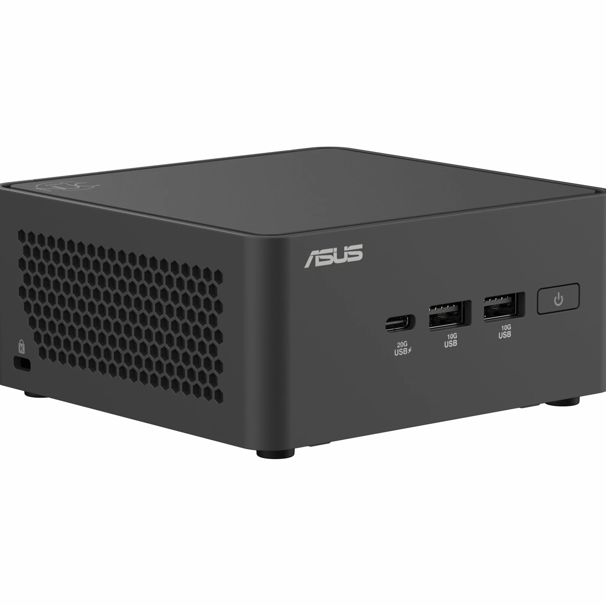 ASUS NUC 15 Pro, mini PC Intel Core 3 100U, 96 GB pamięci RAM DDR5-6400, SSD M.2, karta graficzna Intel Arc, Wi-Fi 7, Bluetooth 5.4, kompatybilny z Windows 11 Pro i Windows 11 Home, wersja wysoka