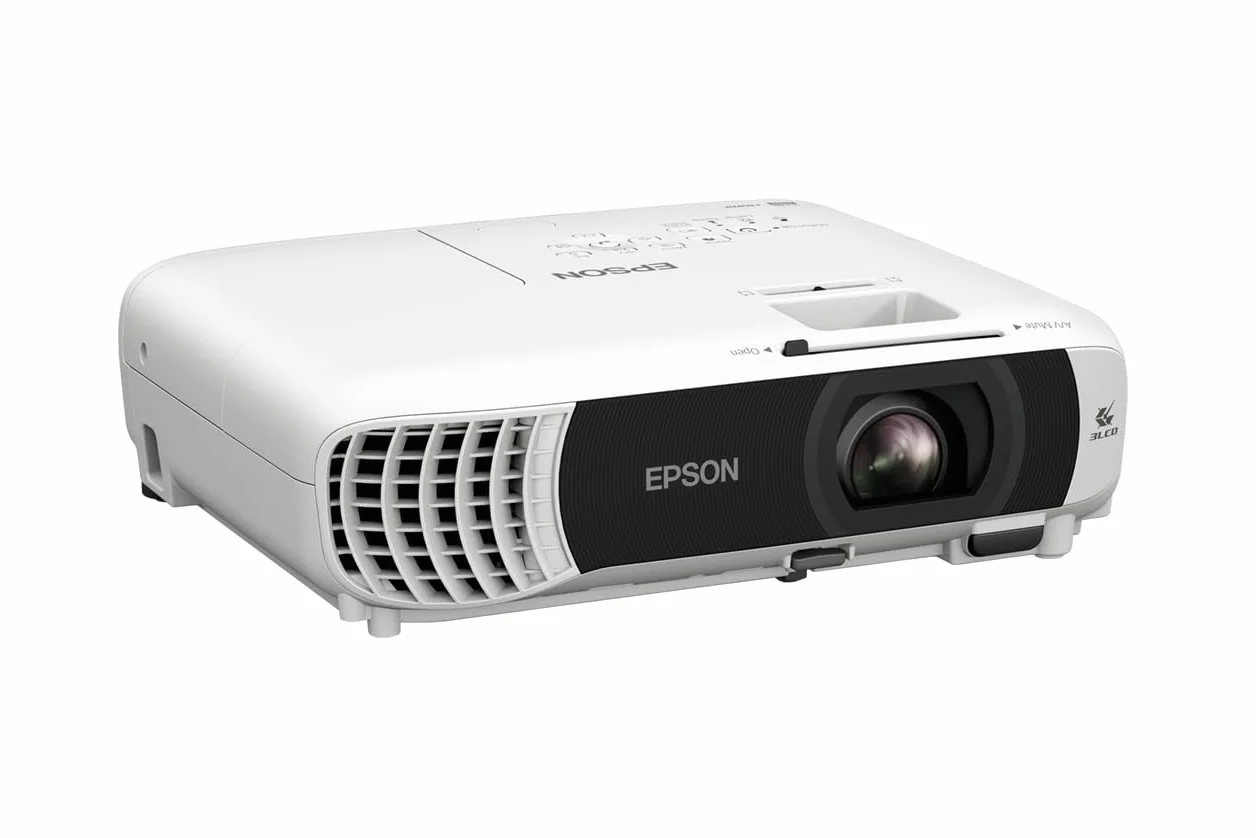 Epson EB-FH08 projektor 3LCD (3600 lumenów) 337 cali, przekątna ekranu ok. 8,56 m, 2 HDMI, 1920 x 1080p FullHD, funkcja dzielonego ekranu