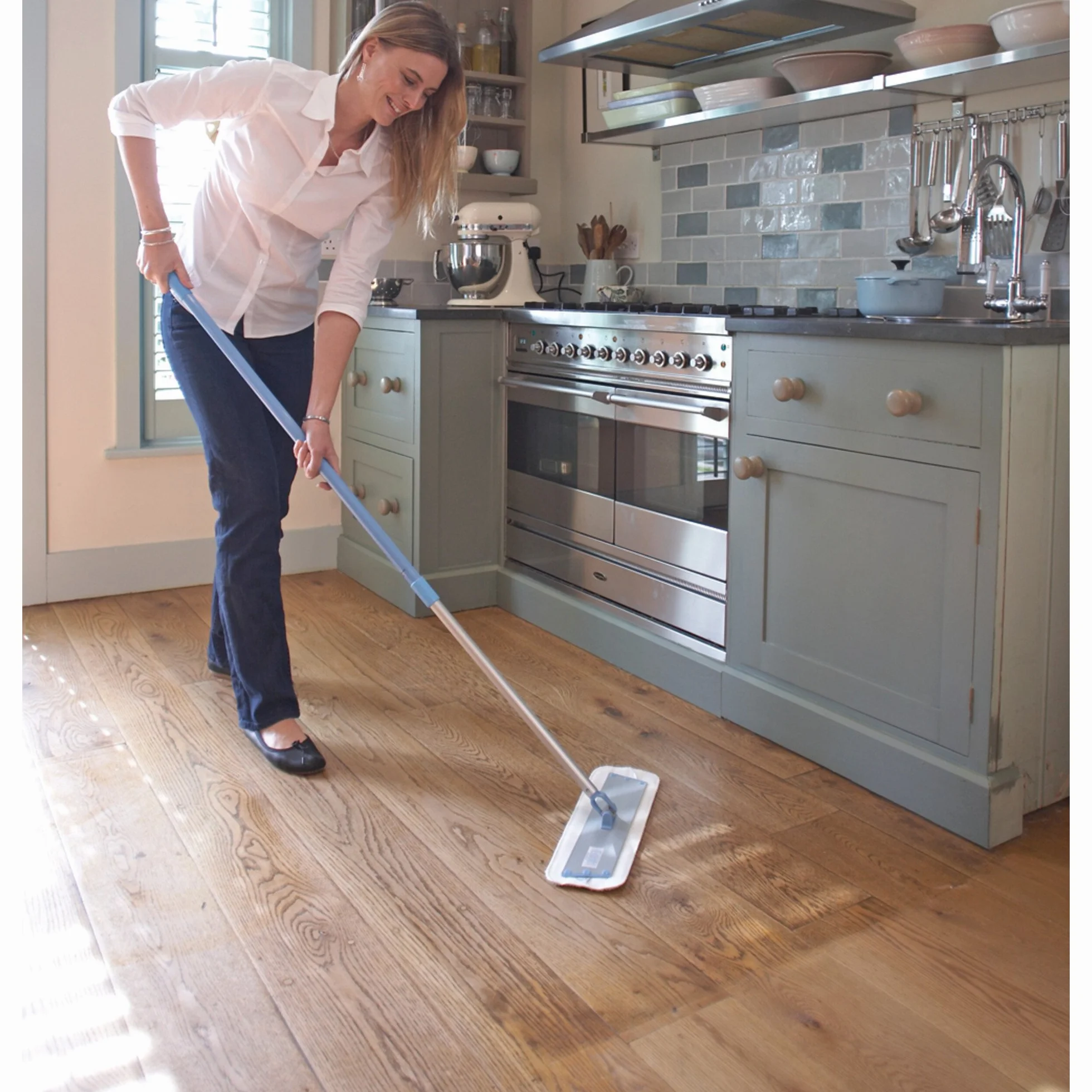 E-Cloth Deep Clean Mop, mikrofibra, niebieski, 1 sztuka