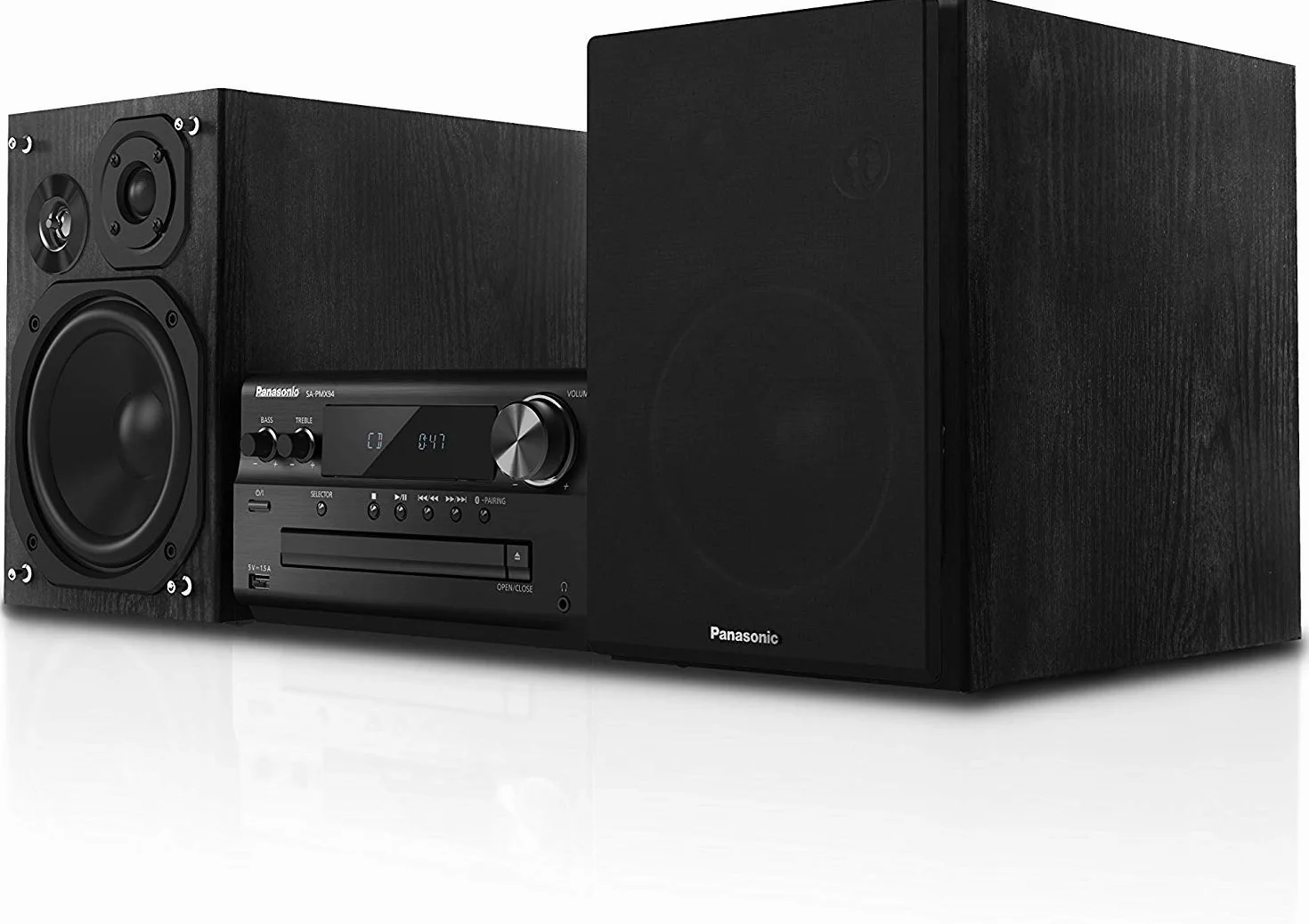 Panasonic System Micro Hifi, Czarny, 120 W