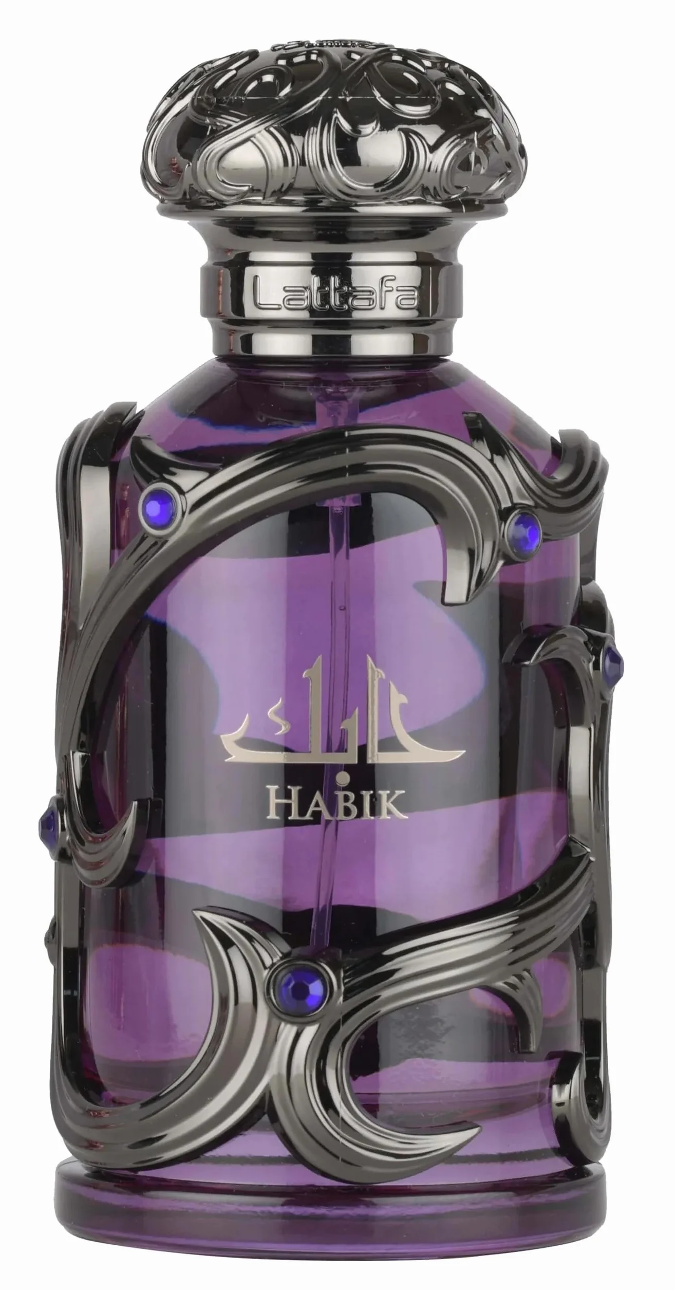 Lattafa Habik Spicy, Aromatic, Woody, Musky, Eau de Parfum Spray Long-Lasting Fragrance for Men, 3,4 uncji / 100 ml