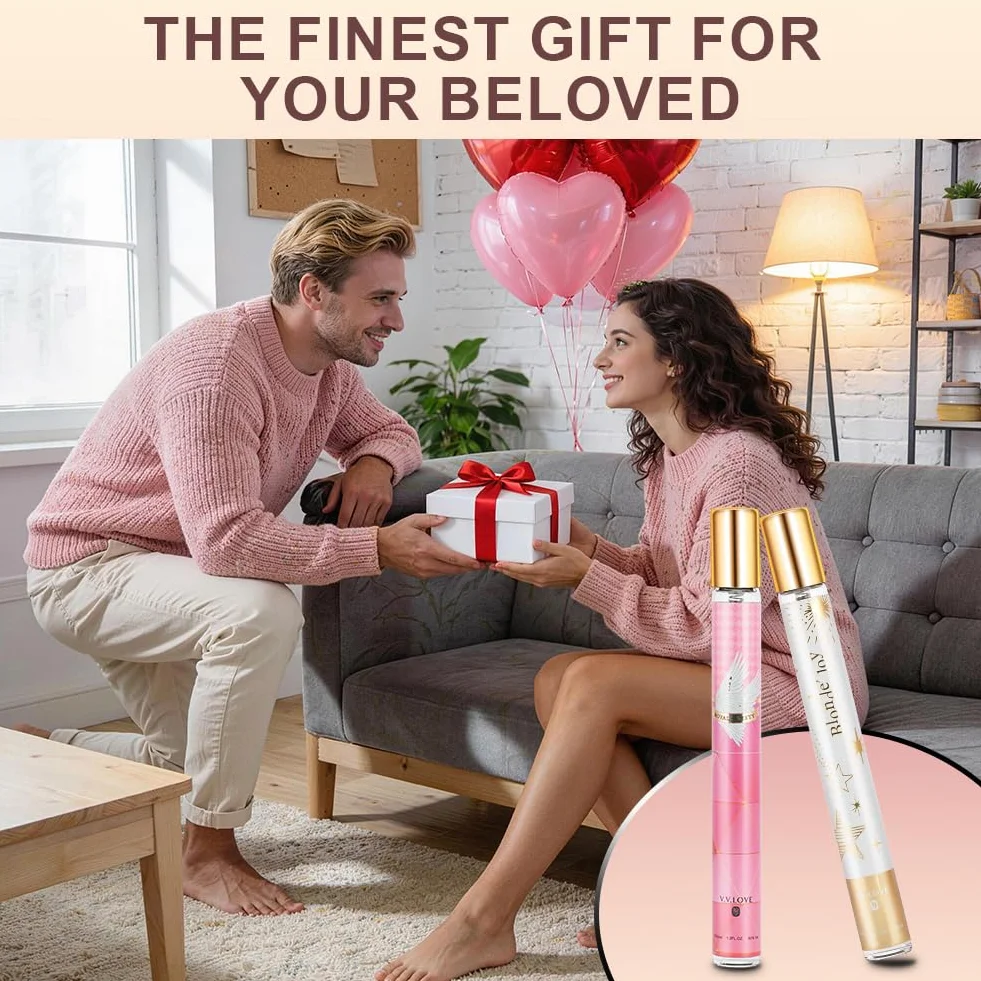 AOOWU 6 sztuk feromonów, perfumy damskie, 35 ml, perfumy dla kobiet, przenośne prezenty dla dziewczyny, kalendarz adwentowy, urodziny, Boże Narodzenie, długotrwały zapach
