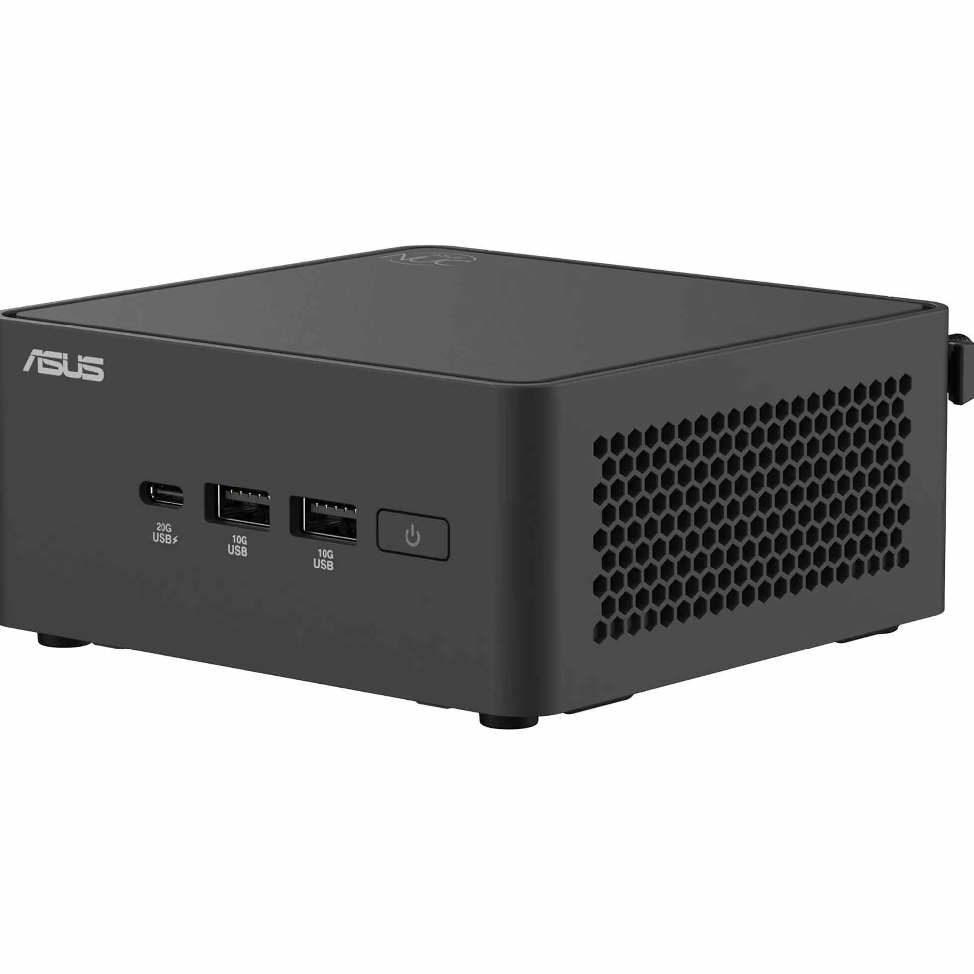 ASUS NUC 15 Pro, mini PC Intel Core 3 100U, 96 GB pamięci RAM DDR5-6400, SSD M.2, karta graficzna Intel Arc, Wi-Fi 7, Bluetooth 5.4, kompatybilny z Windows 11 Pro i Windows 11 Home, wersja wysoka