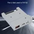 Estink Emulator Napędu Dyskietek USB SSD, 3,5 Cala, 1,44 MB, FAT32, Plug and Play, Biały, Kompatybilny ze Sprzętem Sterowania Przemysłowego
