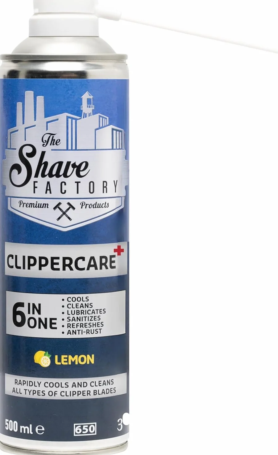 The Shave Factory - Clippercare Spray 6in1 - Spray do maszynek 6w1 500ml