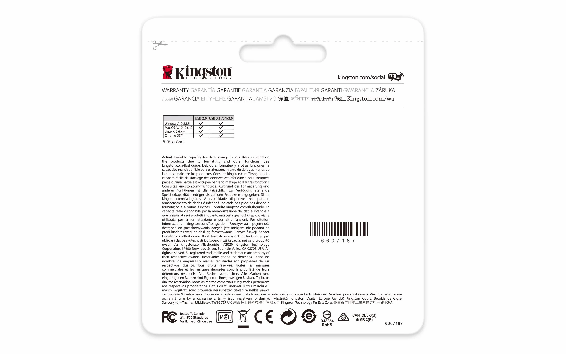 Kingston Datatraveler Exodia DTXM/128GB Pendrive, Czarny, 128GB