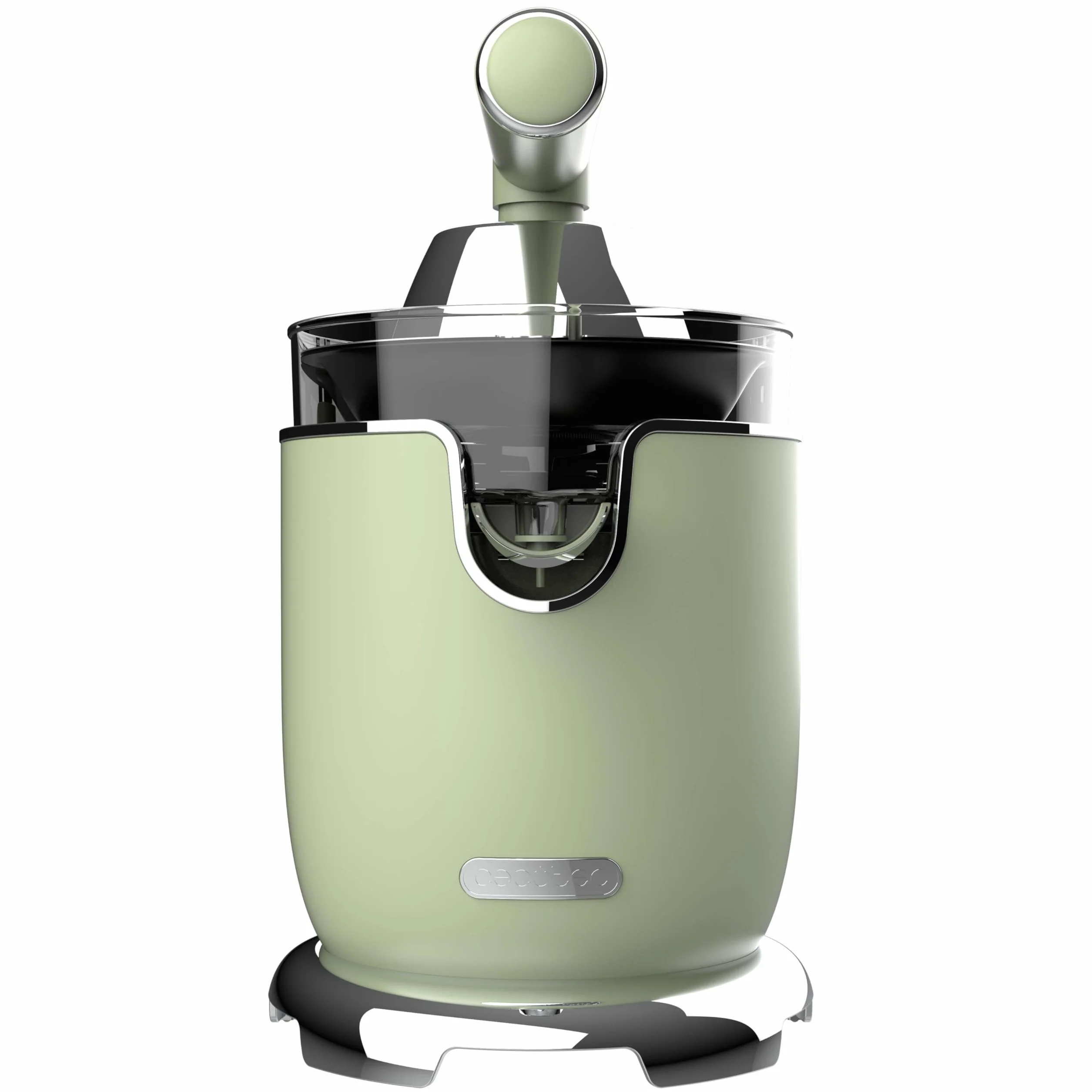 Cecotec Xqueeze RetroJuice 1000 Green Elektryczna wyciskarka do cytrusów 1000 W filtr ze stali nierdzewnej