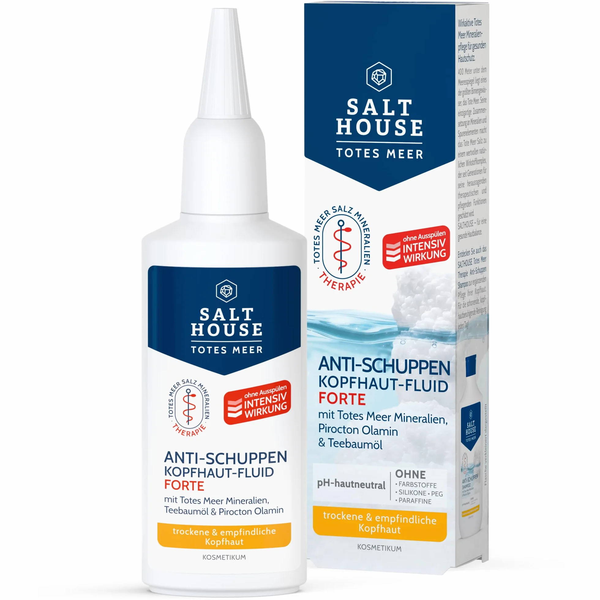 Salthouse Terapia z Morza Martwego Fluid Forte przeciw łupieżowi 75 ml