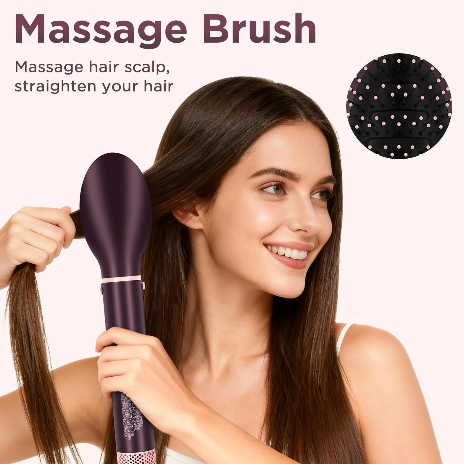 PARWIN PRO BEAUTY MaxAIR 2.0 Airstyler, 7 w 1, zestaw do stylizacji włosów, automatyczne zwijanie, lokówka, prostownica, suszarka do włosów, szczotka do włosów, do stylizacji, wygładzania, z torbą