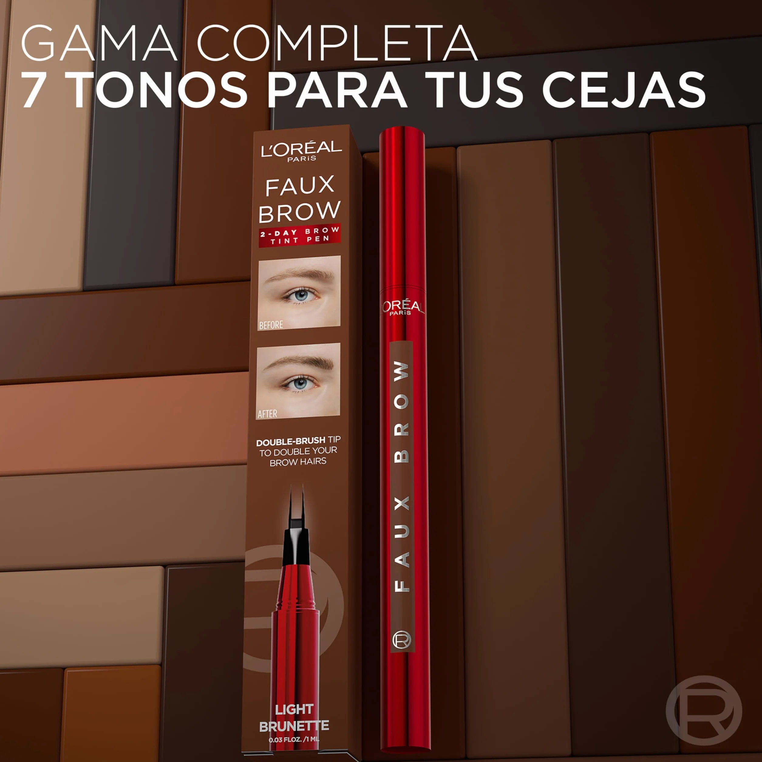 L'Oréal Paris Infaillible Faux Brow Dark Brunette kredka do brwi 1 szt