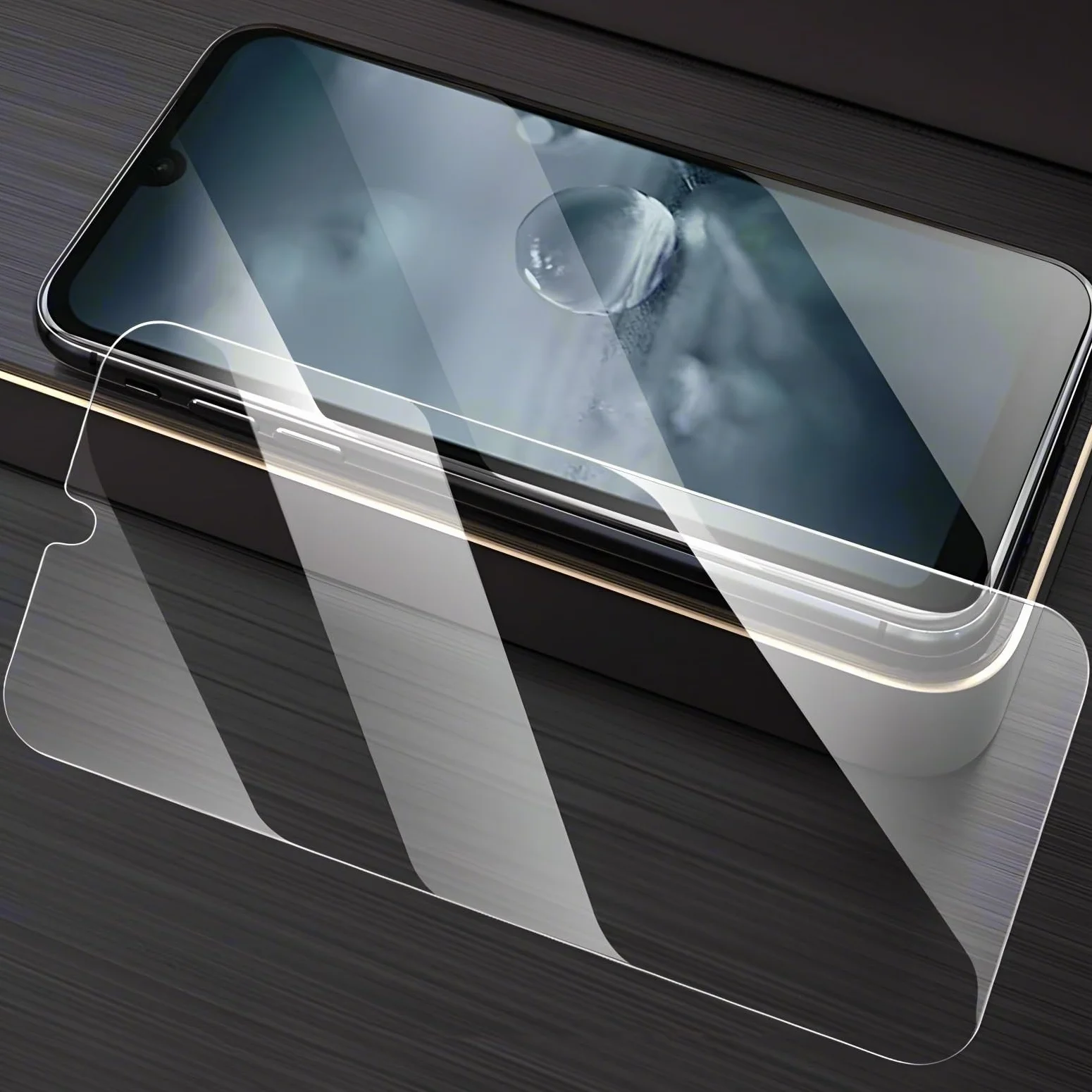 Totill [3 sztuki folii ze szkła hartowanego do folii ochronnej Xiaomi Redmi 13C, twardość 9H, odporna na wstrząsy, odporna na zadrapania i odciski palców