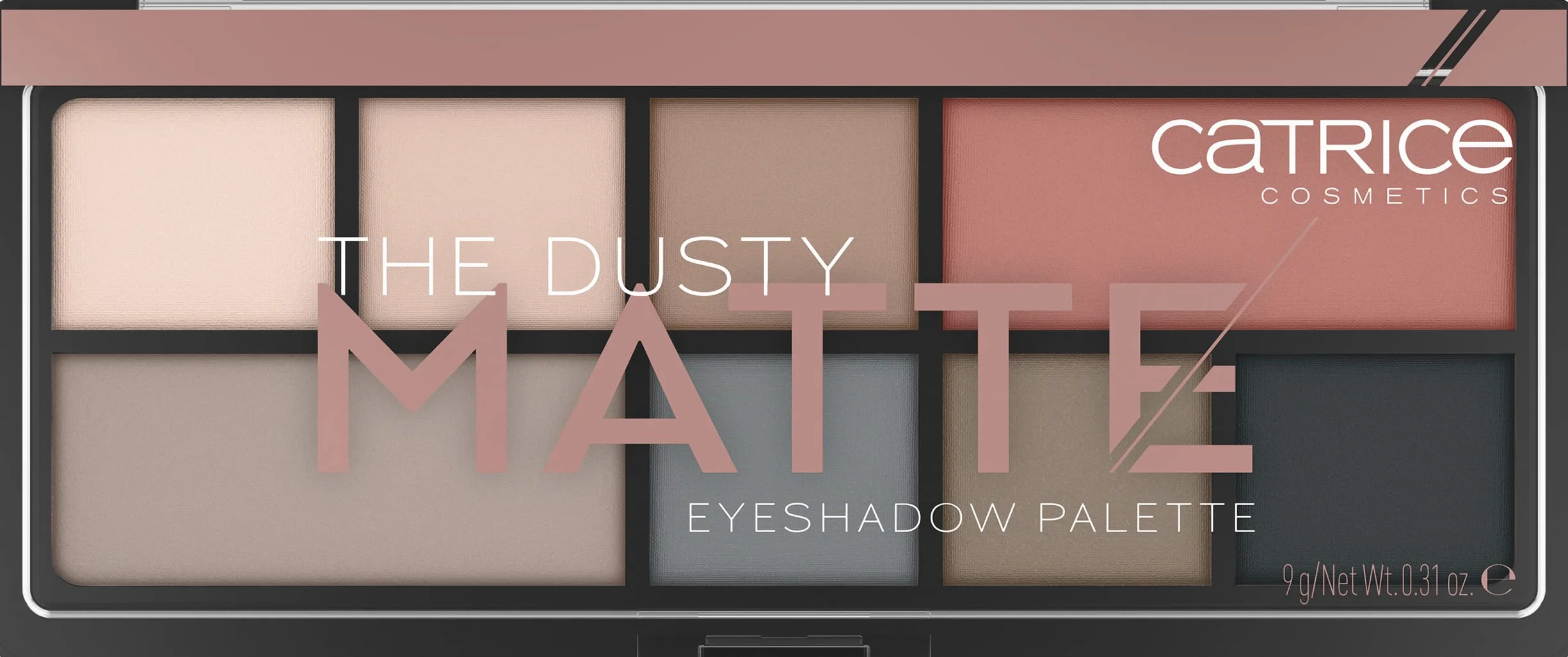 Catrice Paleta cieni do powiek Dusty Matte, matowy (9g)