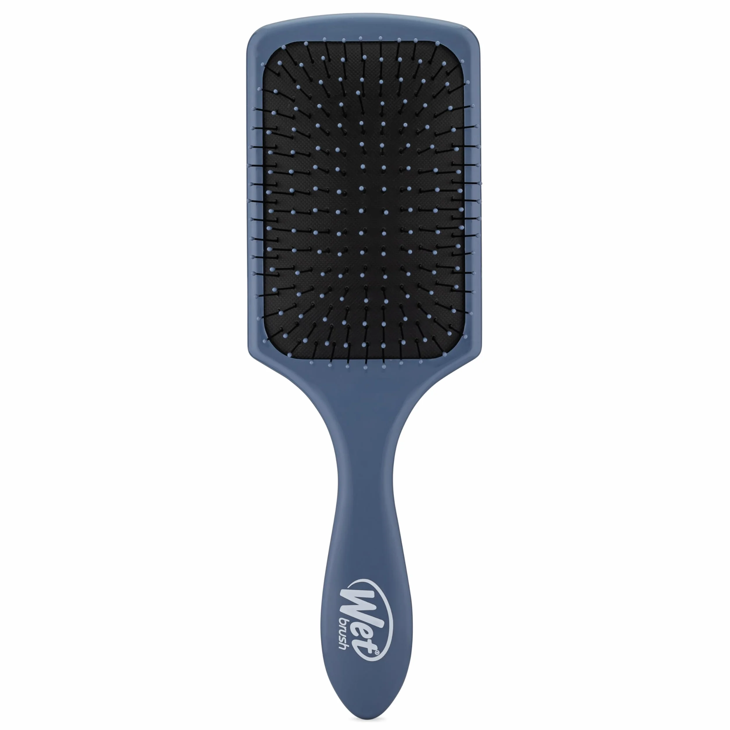 WetBrush Paddle Detangler with HeatFlex Bristles and Aquavents to Help Drying, Wider Surface Area Detangles in Less time, Detangles Hair with Ease, Suitable for All Hair Types, Elemental Blue