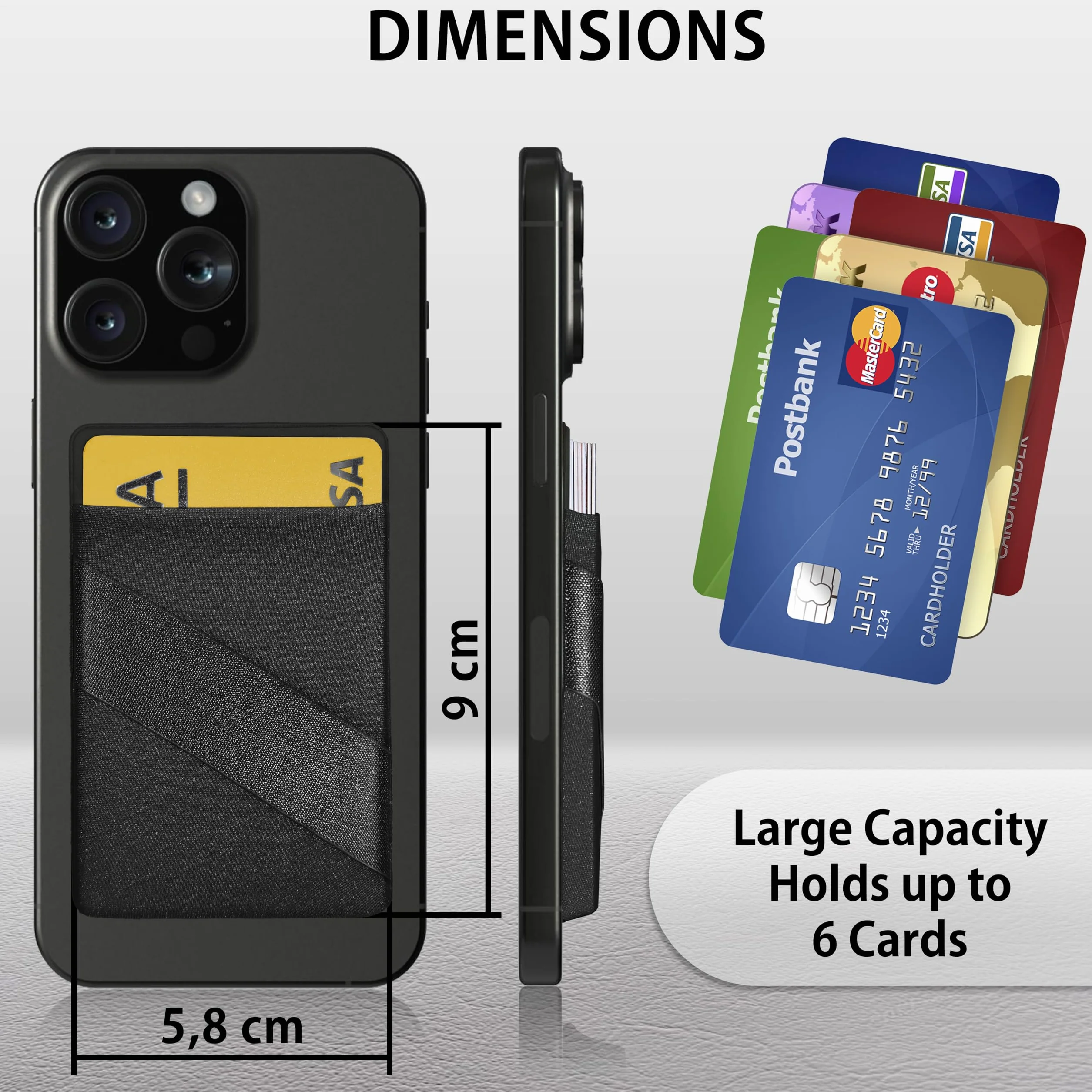 MyGadget New_Variation_24, czarny, Pochette & Strap Main, RFID