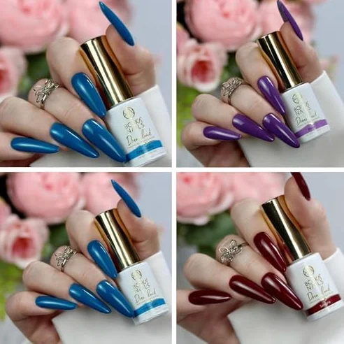 Boska Nails Dreamland kolekcja lakierów do paznokci, długotrwałe lakiery hybrydowe, intensywne kolory, 6 ml, precyzyjne wykończenie, do 3 tygodni, lampa UV LED