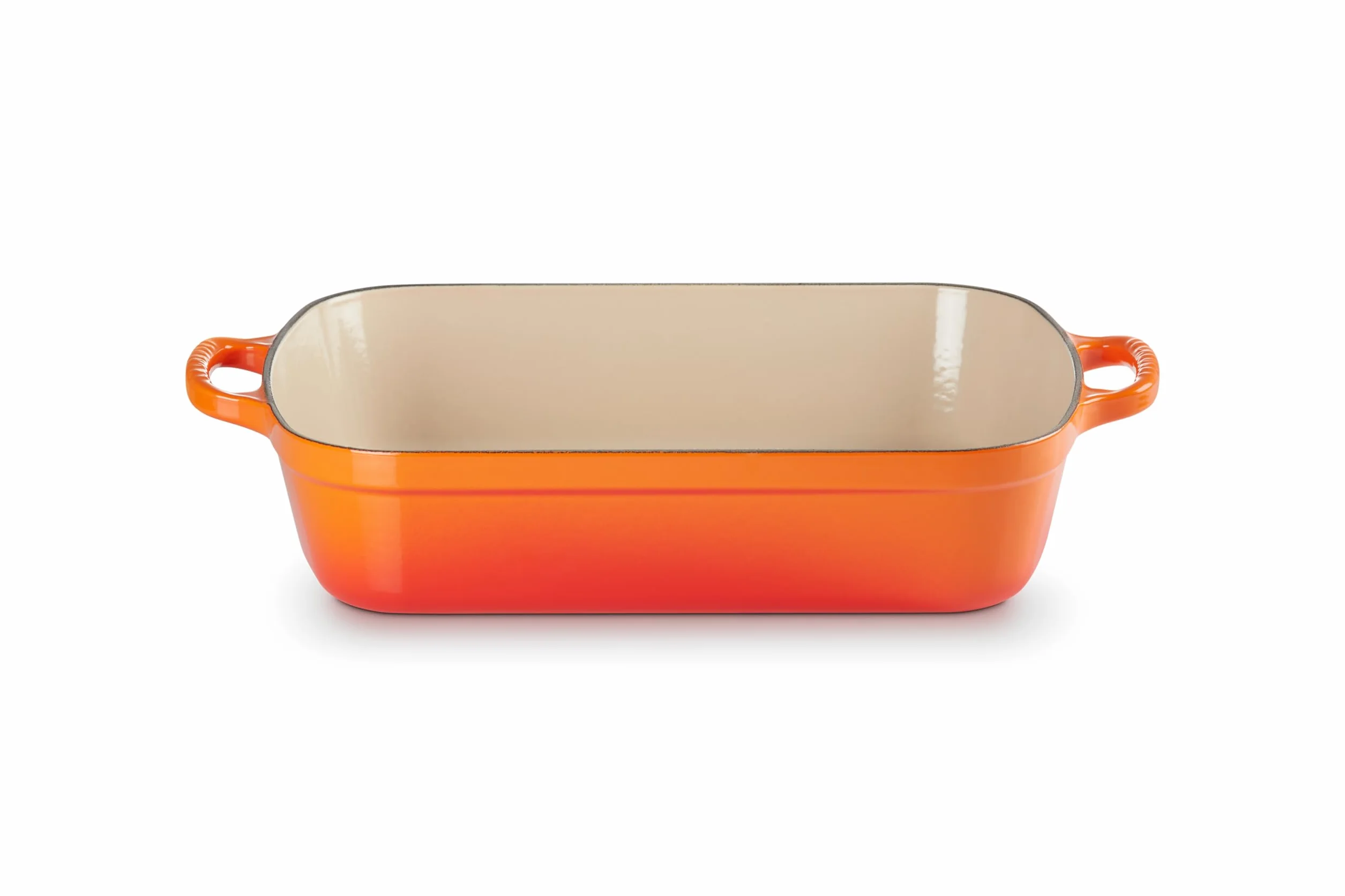 Le Creuset Signature żeliwna brytfanna 33 cm prostokątna 4,9 l czerwony