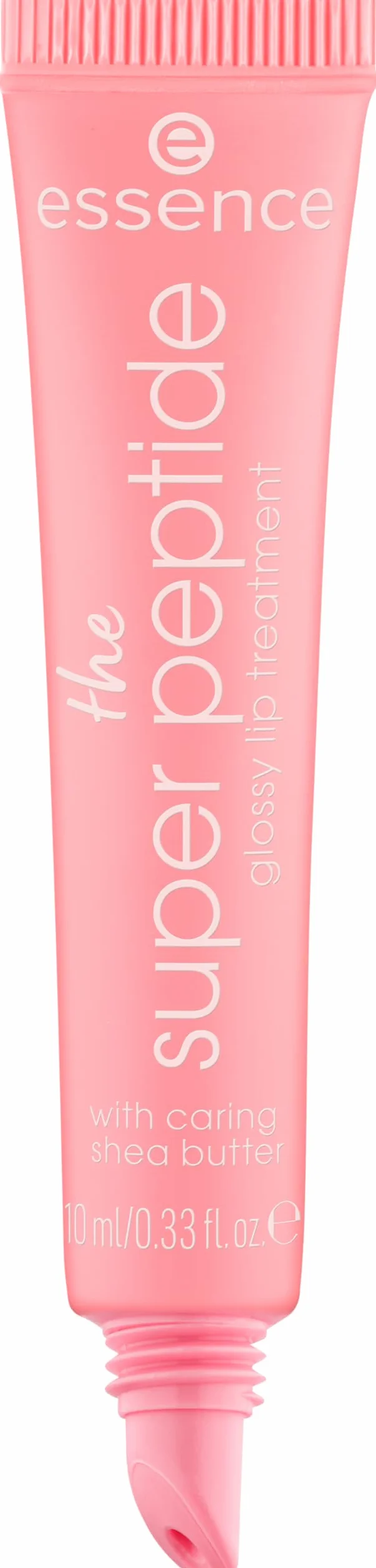 essence Balsam do ust the super peptide glossy lip treatment, wygładzanie, z witaminami, opieka, błyszczący (10ml)