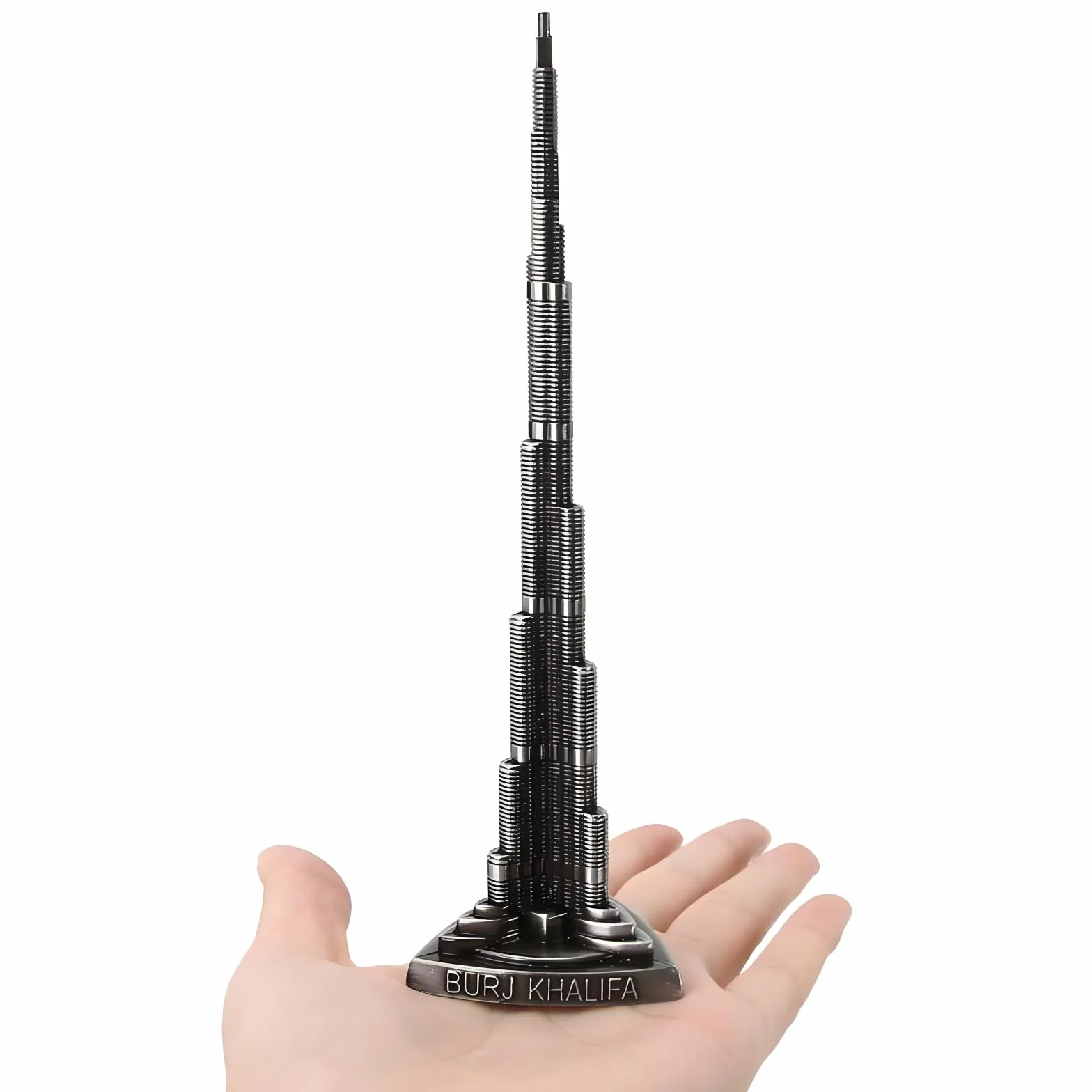 Wieża Burj Khalifa 18 cm model miniaturowy ze stopu do biura domu