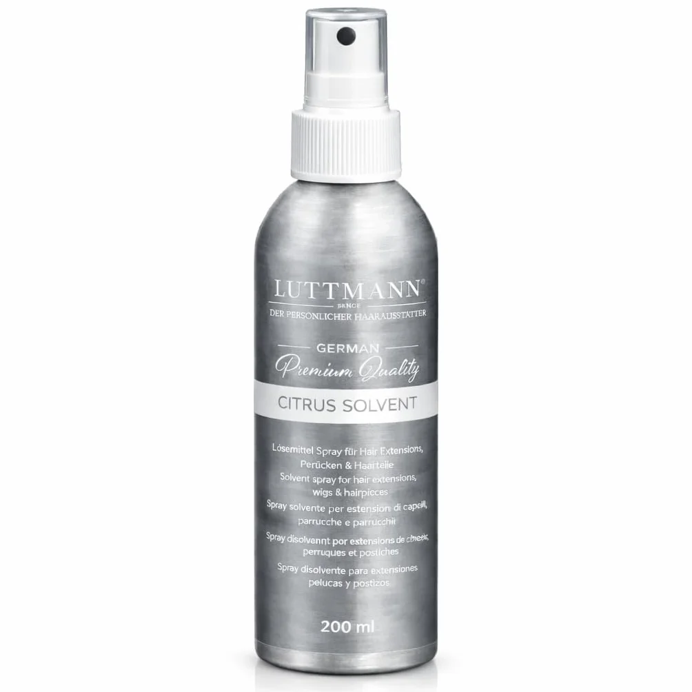 Citrus Solvent Remover 200 ml – środek czyszczący, rozpuszczalnik do przedłużania włosów, peruki i treski – Made in Germany i testowany dermatologicznie