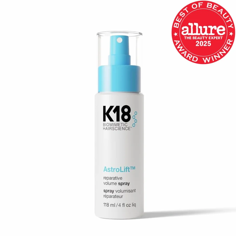 K18 AstroLift reparative Volume spray do włosów, zagęszczający spray do włosów, utrzymuje się przez 2 dni, nie klei się, odporny na wilgoć, 118 ml