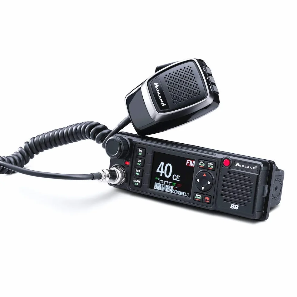 Midland C1435 Urządzenie Radiowe, Czarny, M-88