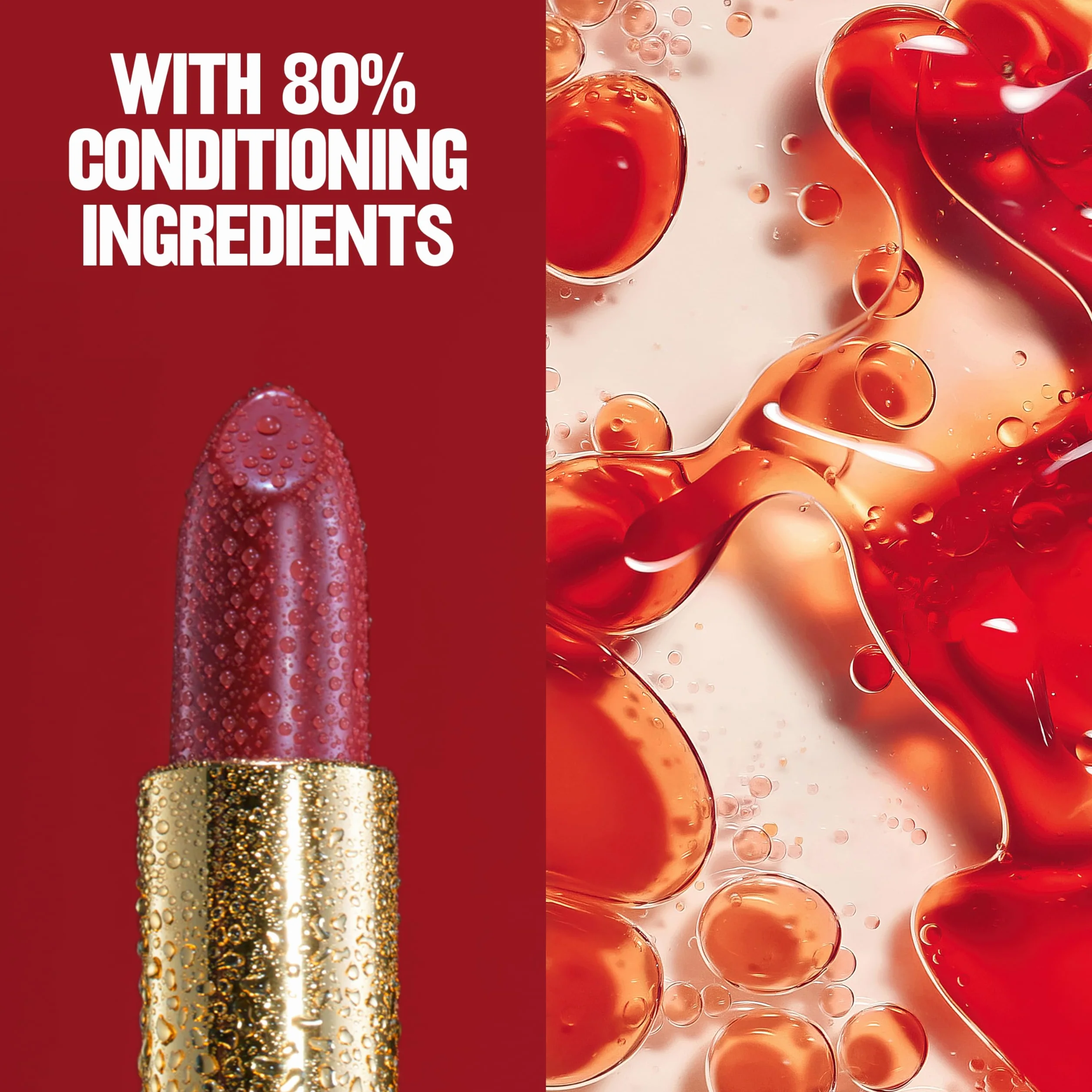 REVLON Super Lustrous Szminka, kremowa formuła do miękkich i pełnych ust, uczucie nawilżenia, 130 Rose Velvet, 4,2 g