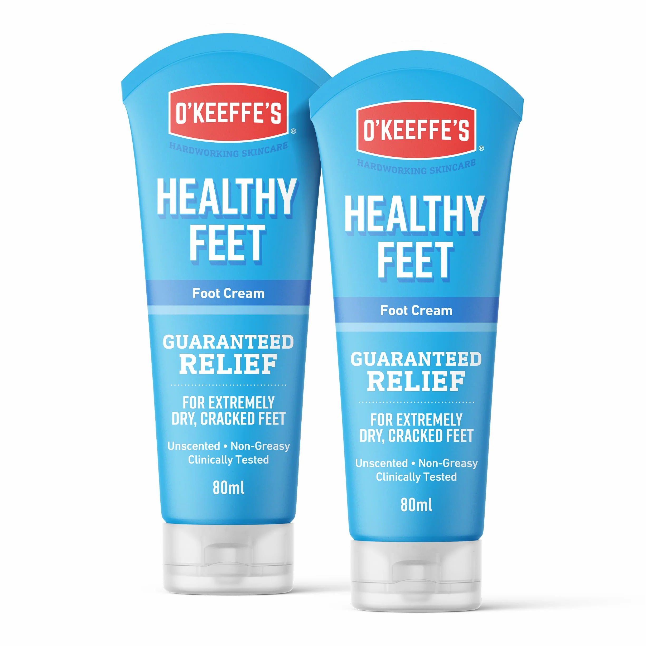 O'Keeffe's Healthy Feet krem do stóp w tubce, 80 ml - 2 sztuki