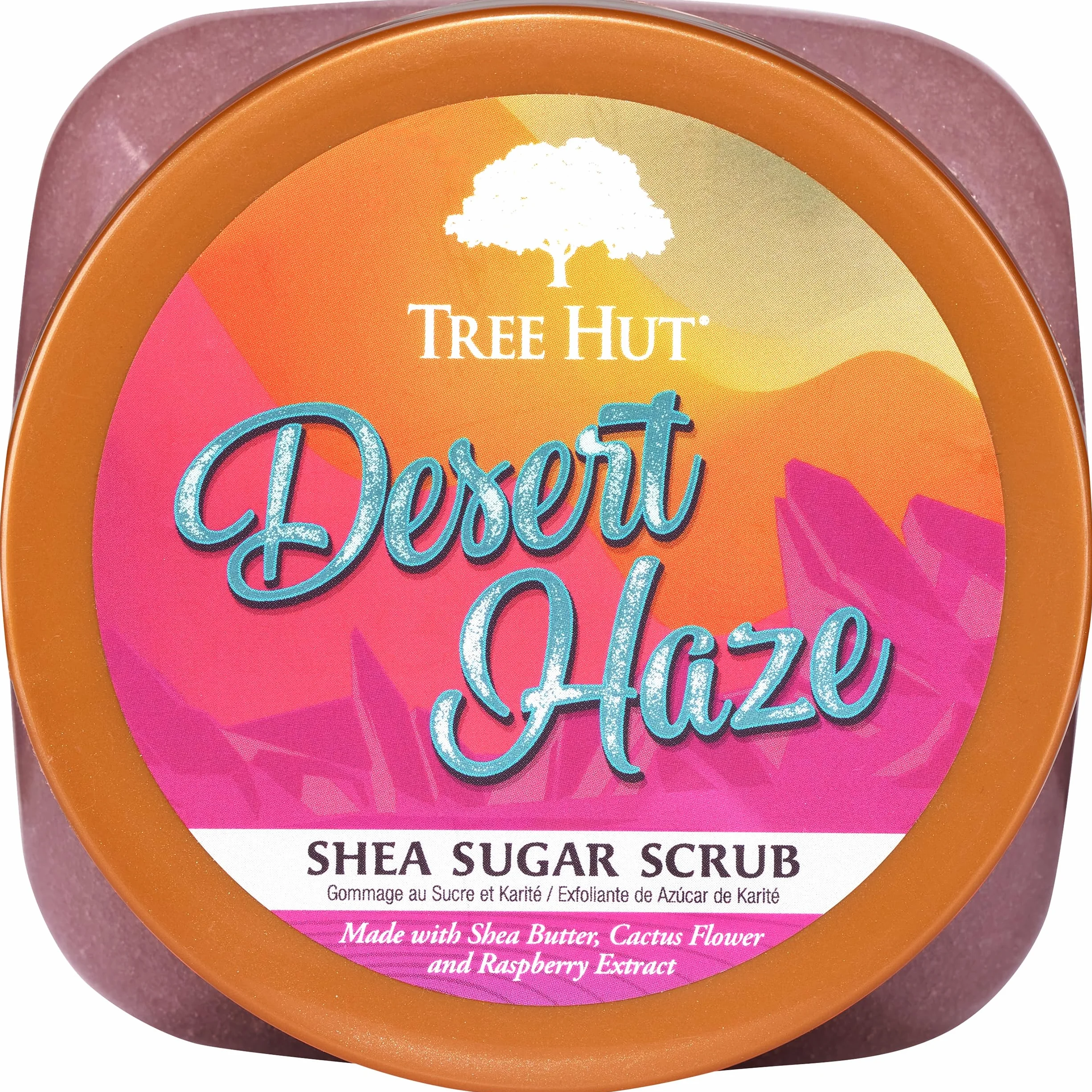 TreeHut Tree Hut Desert Haze Exfoliante de azúcar de karité, 510 g