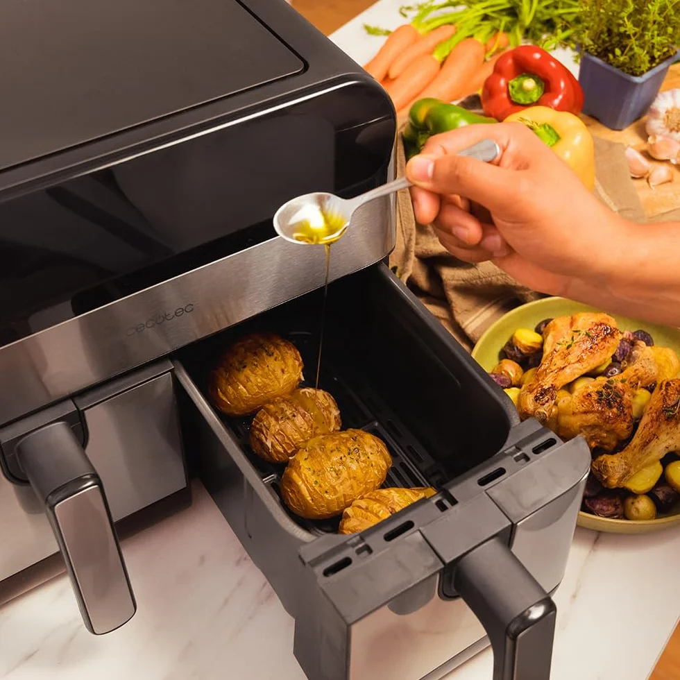 Cecotec Air Fryer Cecofry Advance 9000 Inox 2800 W 9L cyfrowa frytkownica powietrzna