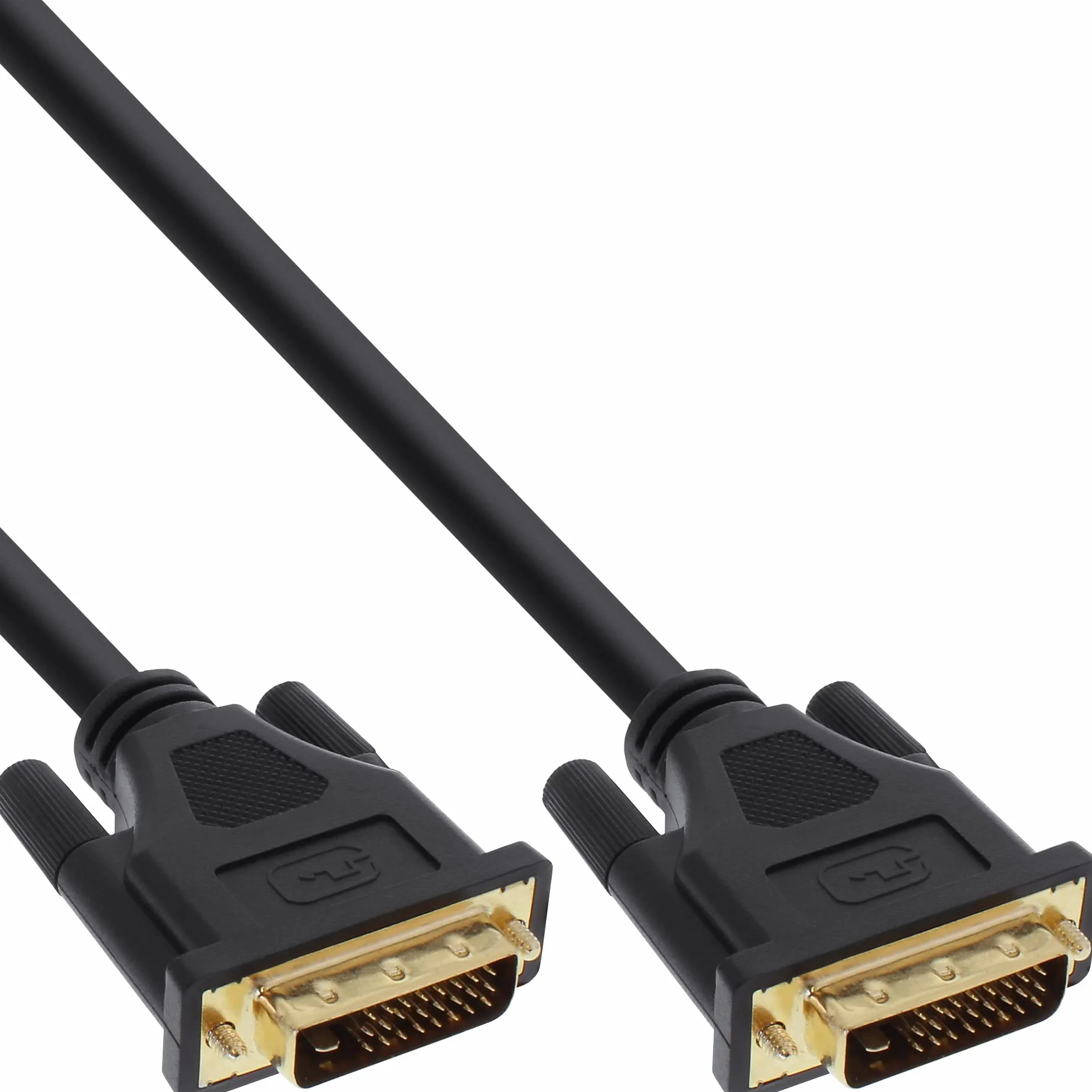 InLine 17778P DVI-D kabel przyłączeniowy Premium, cyfrowy 24+1 wtyczka/wtyczka, Dual Link, 20 m