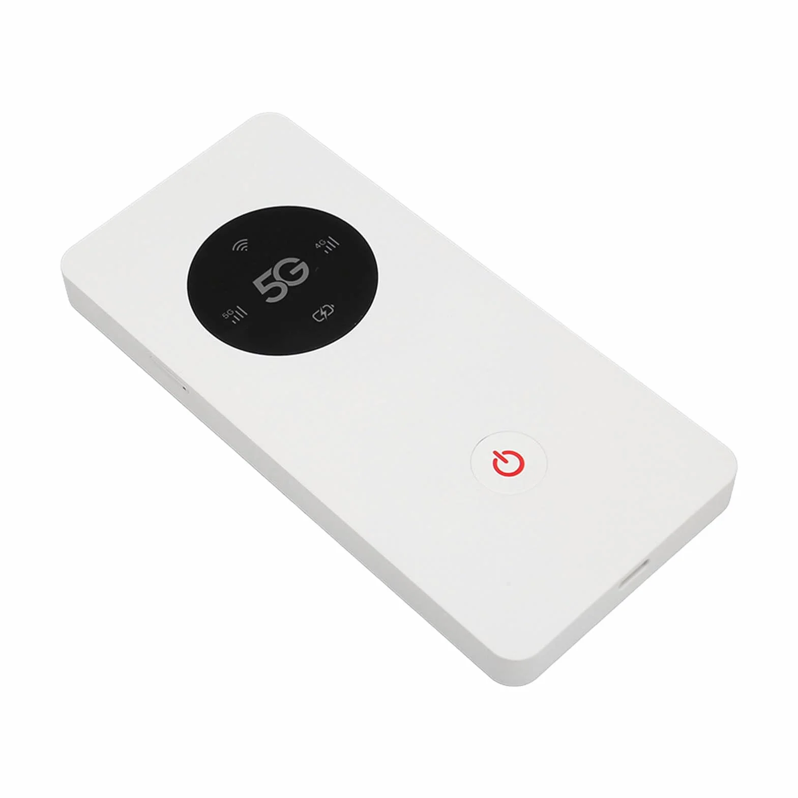Jectse Ultraszybki hotspot 5G WLAN z gniazdem na karty NanoSIM, do 16 urządzeń, 2,4 GHz i 5,0 GHz, kieszonkowy format do podróży, biura, na kemping