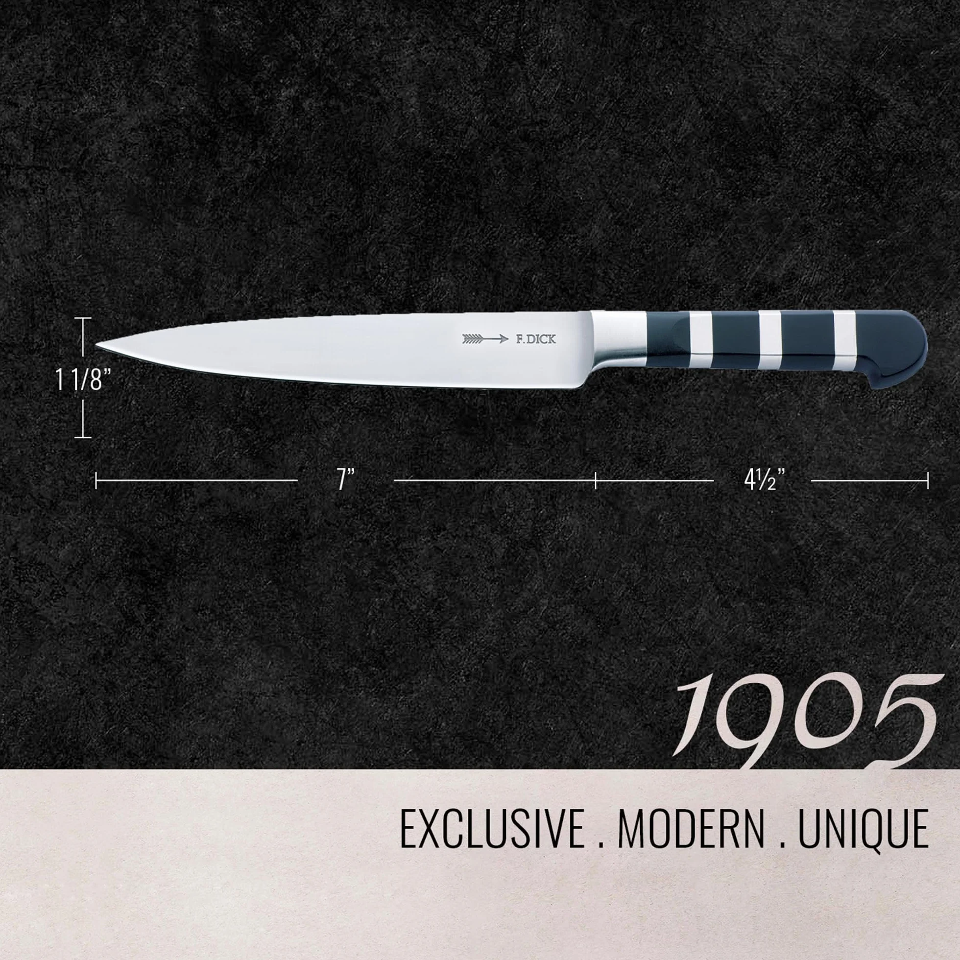 Gruby 8195418 elastyczny nóż do filetowania 18 cm seria 1905
