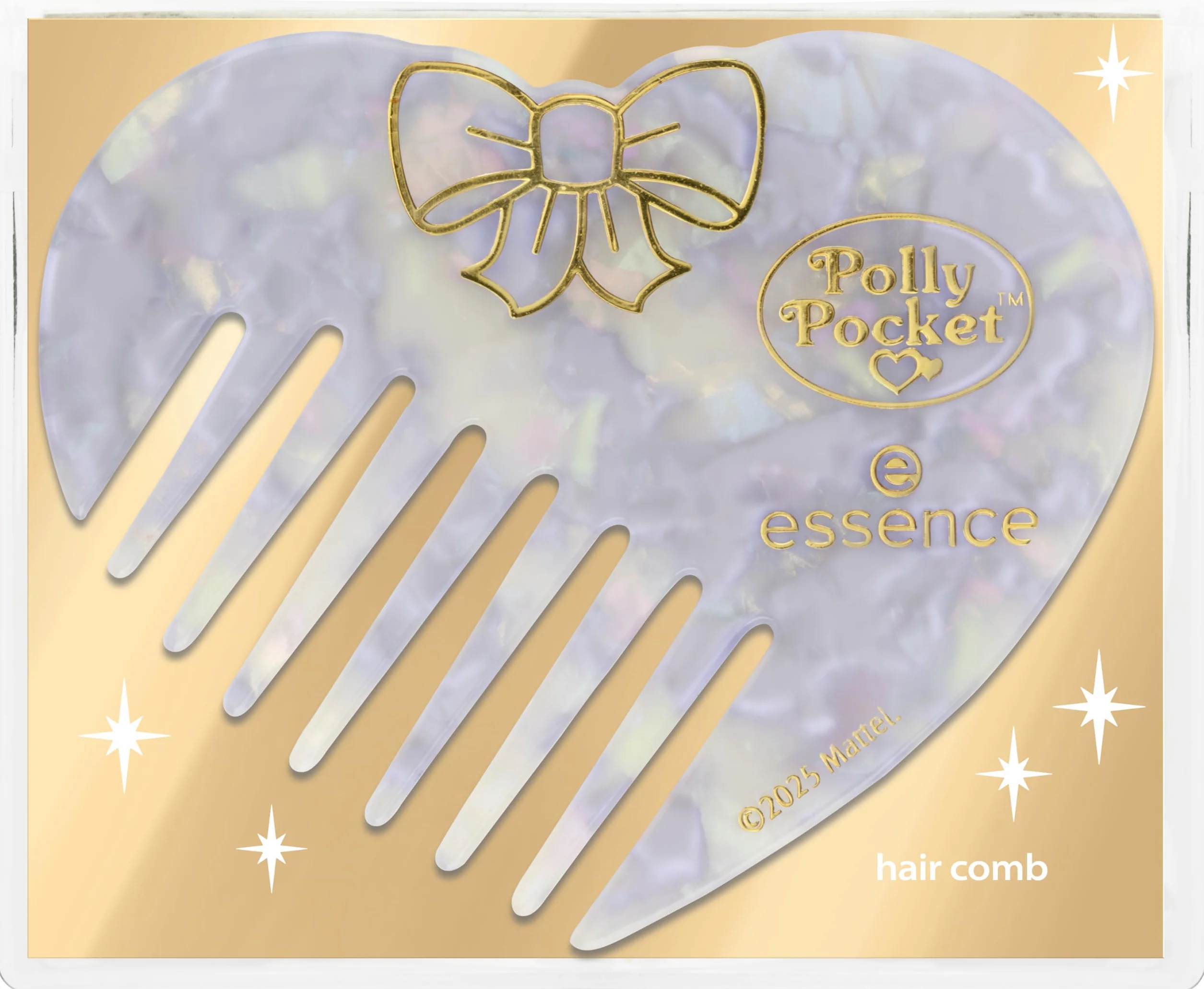 essence Grzebień do włosów Polly Pocket hair comb (1pcs)